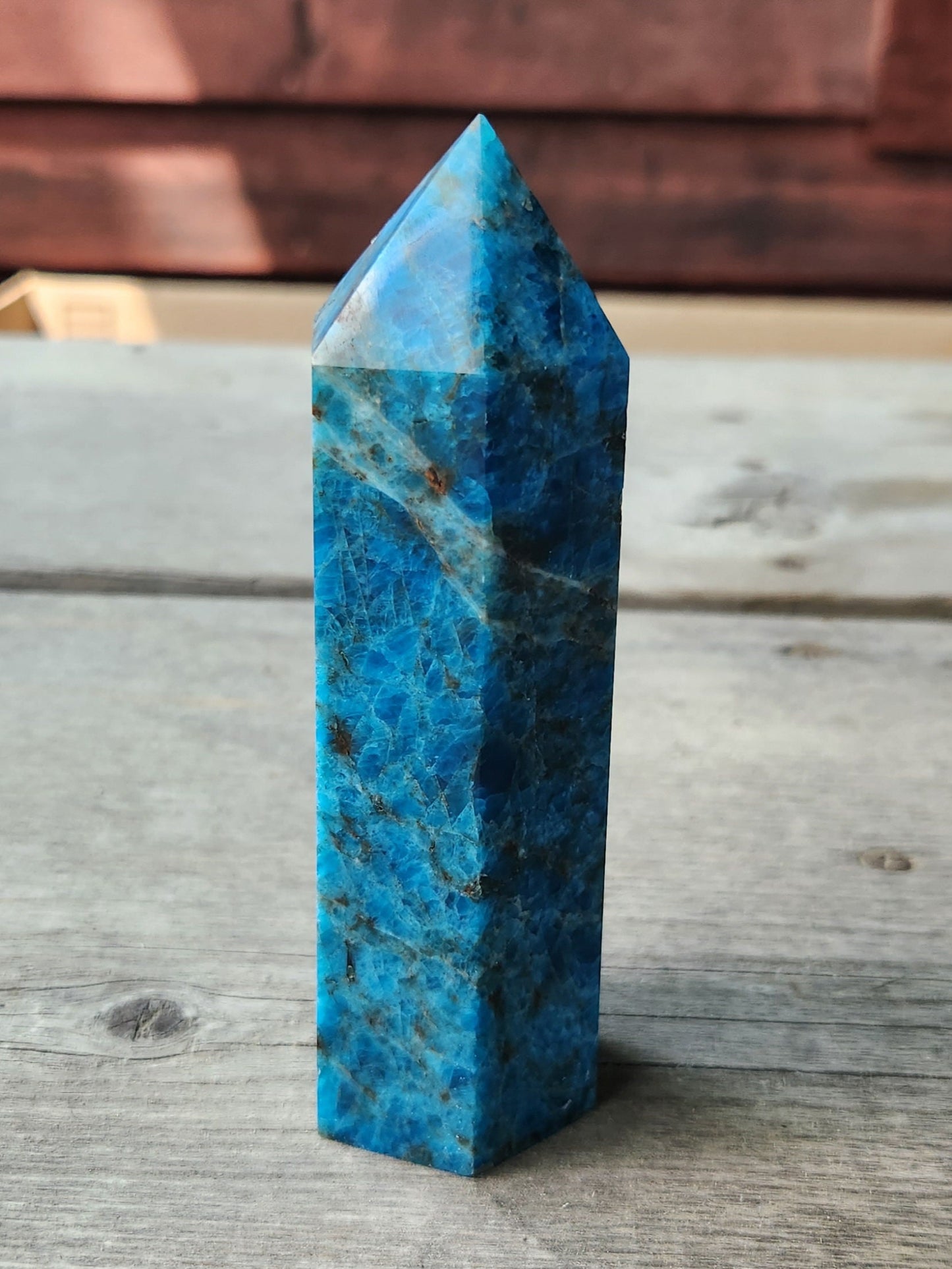 Blue Apatite Tower