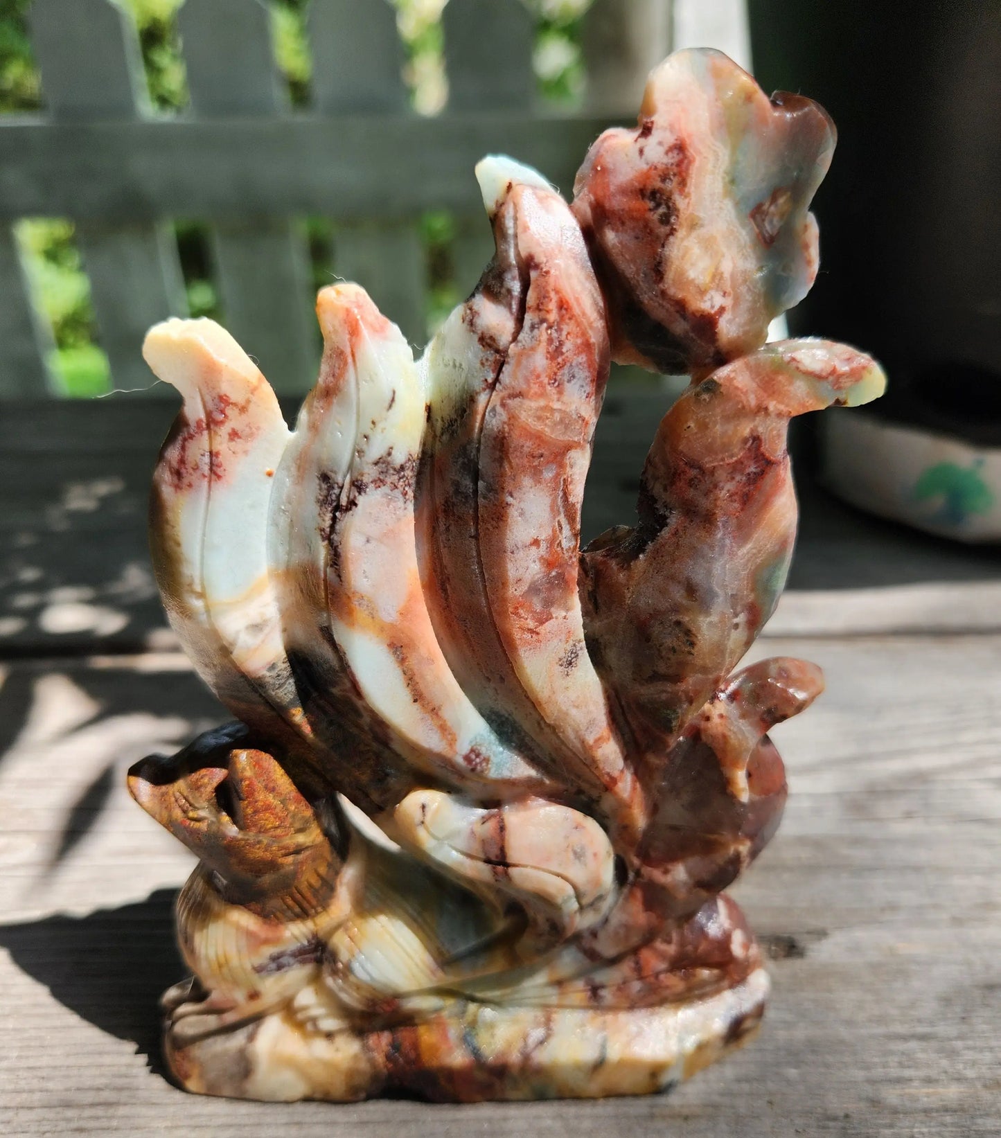 Caribbean Calcite Nine Tail Smaller, Rare Calcite and Aragonite, Rare Mineral, Rare Carved Crystal Gift Etsy