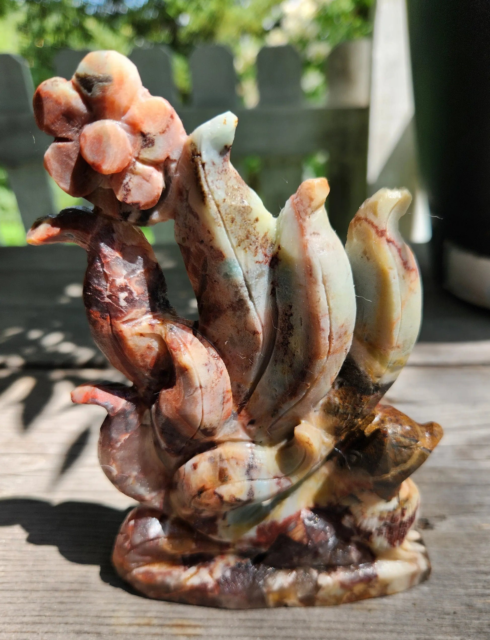 Caribbean Calcite Nine Tail Smaller, Rare Calcite and Aragonite, Rare Mineral, Rare Carved Crystal Gift Etsy