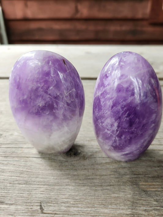 Freeform amethyst Carving, Chakra and Meditation stone Gemstone decor piece Etsy