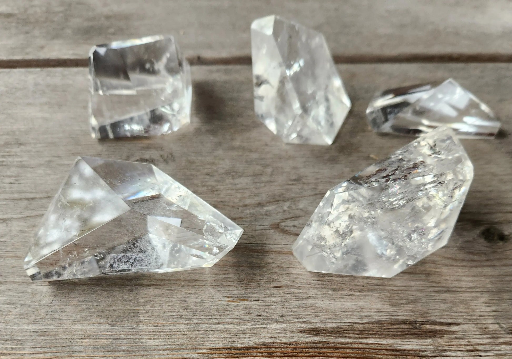 Freeform Clear Quartz Crystal Chunks High Polish, Beautifully Clear, Like Ice, Clear Freeform, 3 to 7.9 OZ Many Sizes, Affordable Gift Etsy