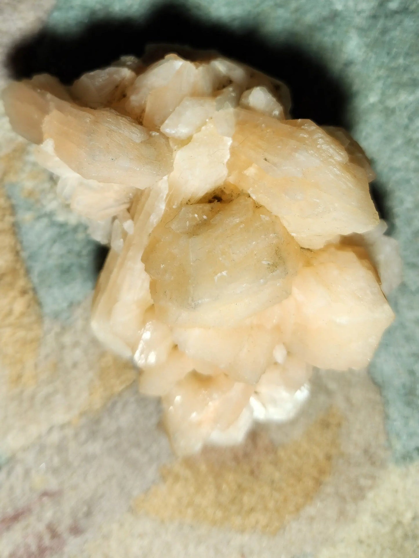 Apophyllite with Zeolite, Beautiful Raw Crystal, Natural Crystal, Apophyllite, Unique Crystal, Natures Gift Etsy