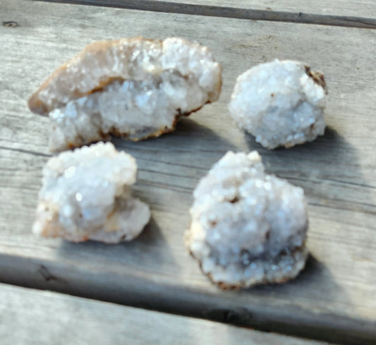 White Amethyst Raw Clusters, Beautiful Crystal Clusters, White Amethyst, Gemlover Gift, Unusual Gift, Crystal Gift Etsy