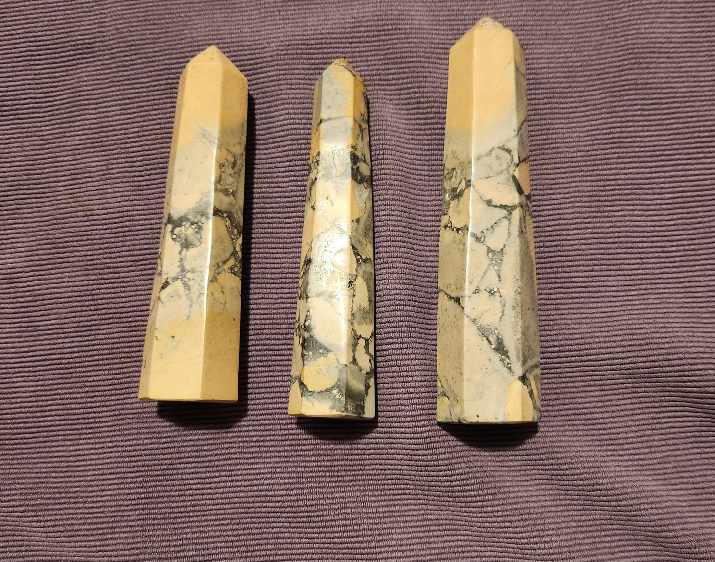 Maligano Jasper Towers,, Crystal wand, Obelisk, Alter Decor, Points, Tower, Crystal Tower, Gemstone Tower, Alter, Tower, Crystal collection Etsy