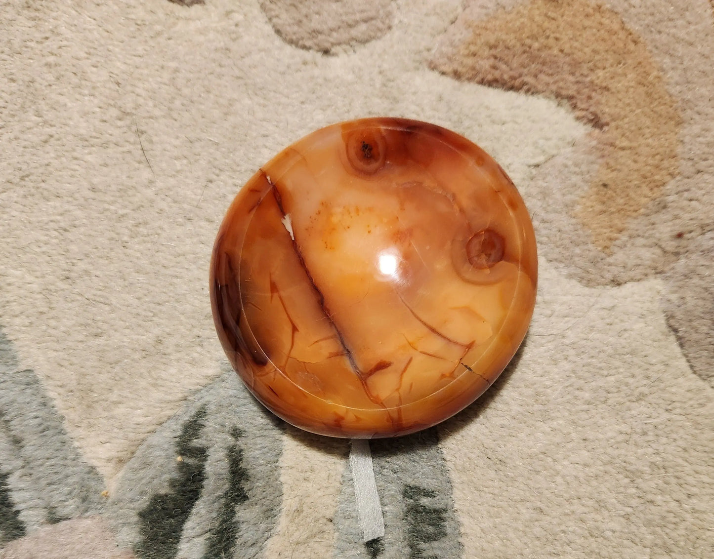 Carnelian Stone Jewelry Dish Etsy
