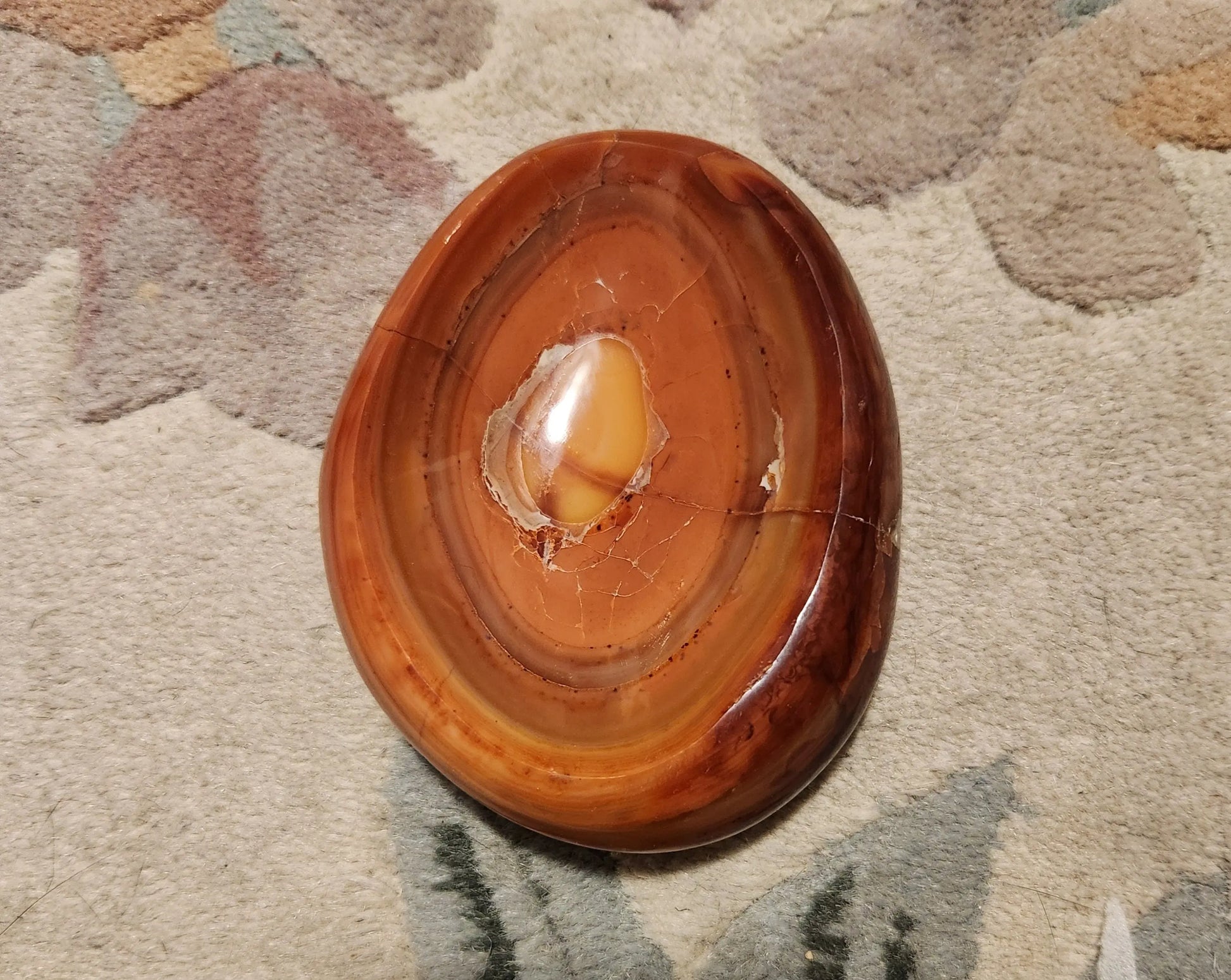 Carnelian Stone Jewelry Dish Etsy