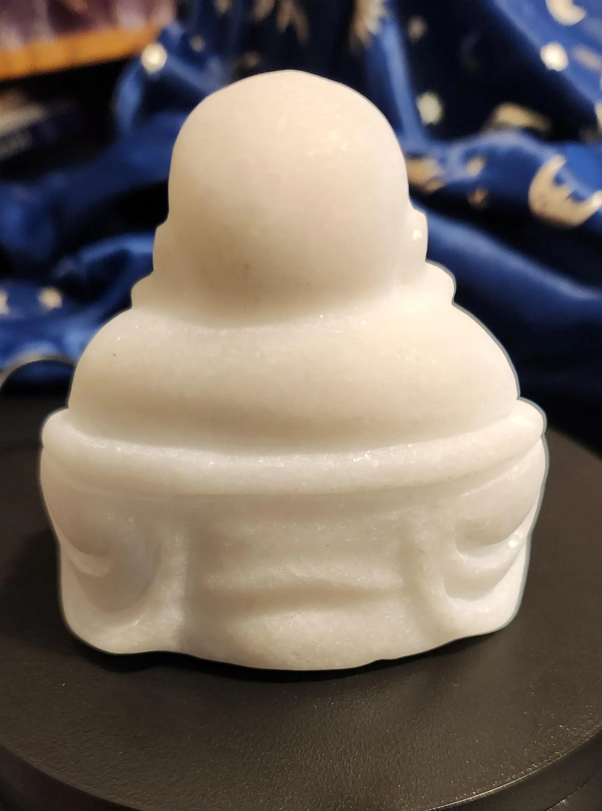 White Jade Laughing Buddha, Pure White Buddha, Carved Crystal Buddha, Oriental Decor, Gem Supreme, Jewel of Heaven, Stone of the Heart Etsy