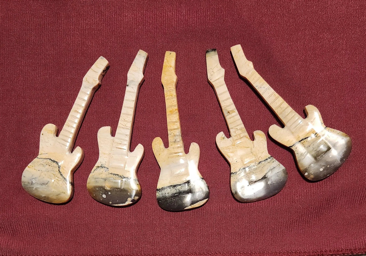 Chalcedony Carved Electric Guitars Etsy