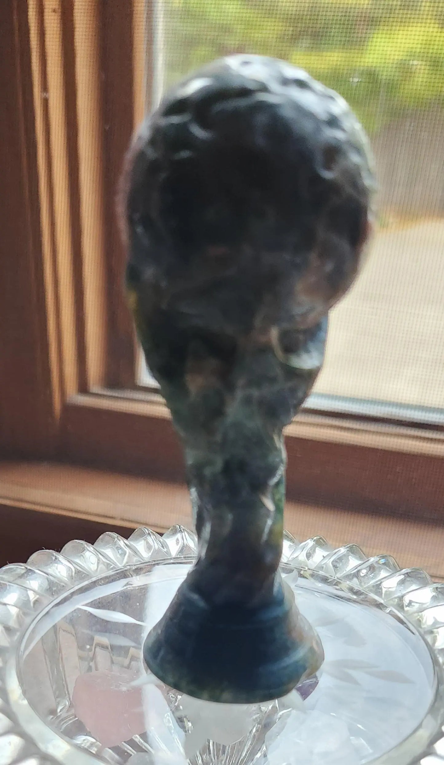 Carved Atlas Figurine Ocean Jasper & Lepidolite Etsy