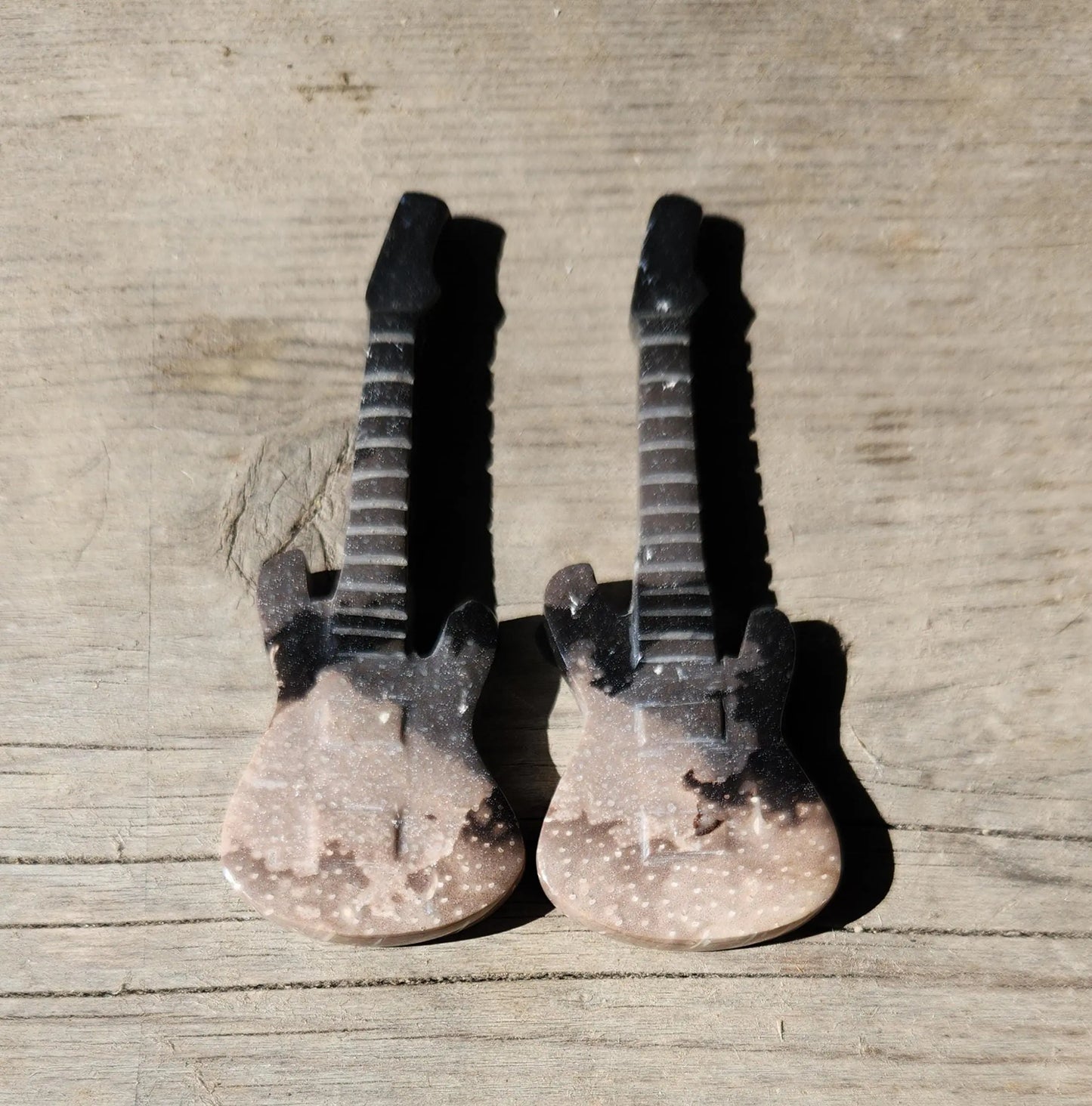 Heavy Metal Chalcedony Electric Guitars, Carved Crystal Electric Guitars, Crystal Guitars, Gift for Musician Etsy