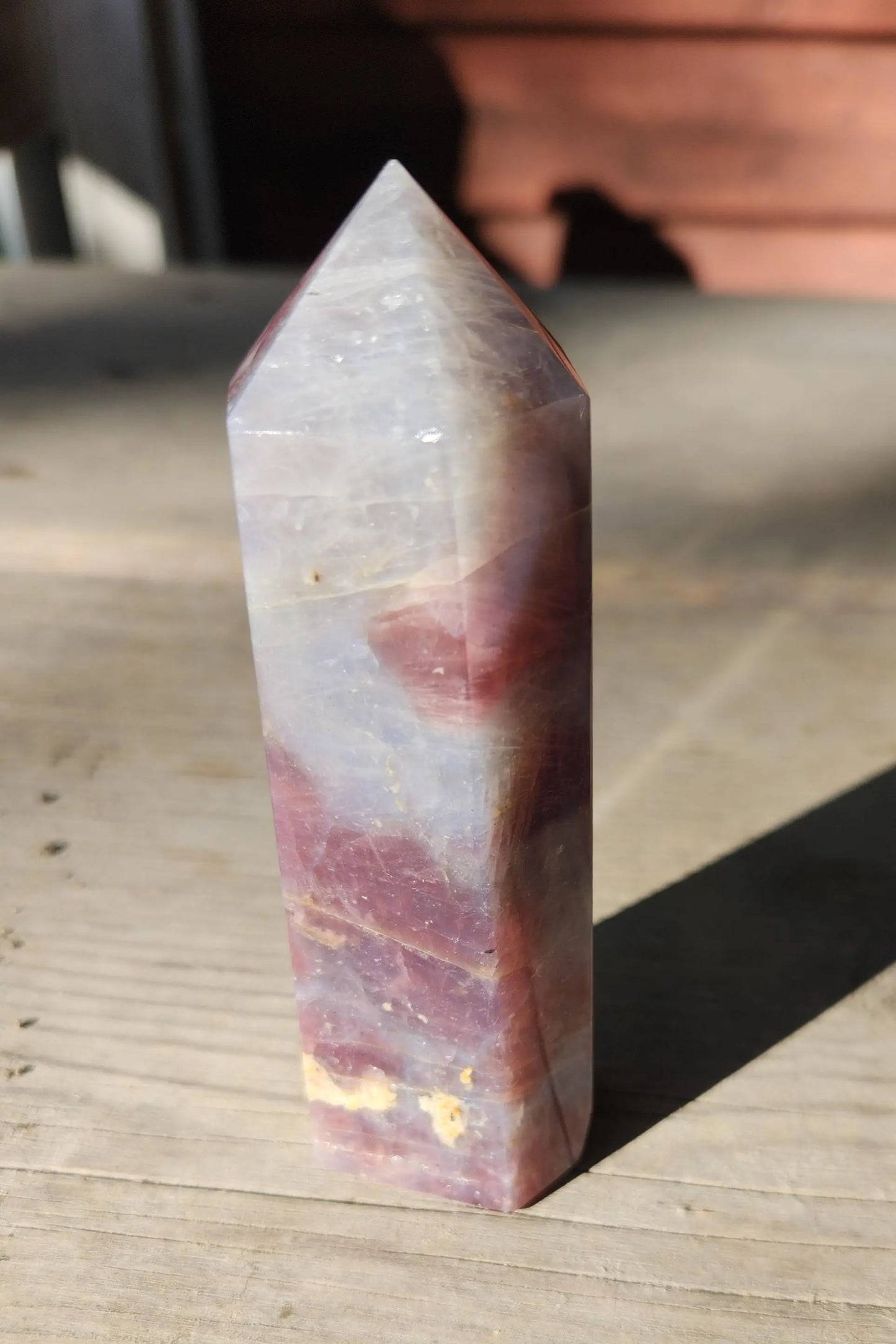 Lavender Rose Quartz Towers, Lavendar Rose, Pretty Tower, Rare Tower, One Left, Rare Lavendar Rose Tower Etsy