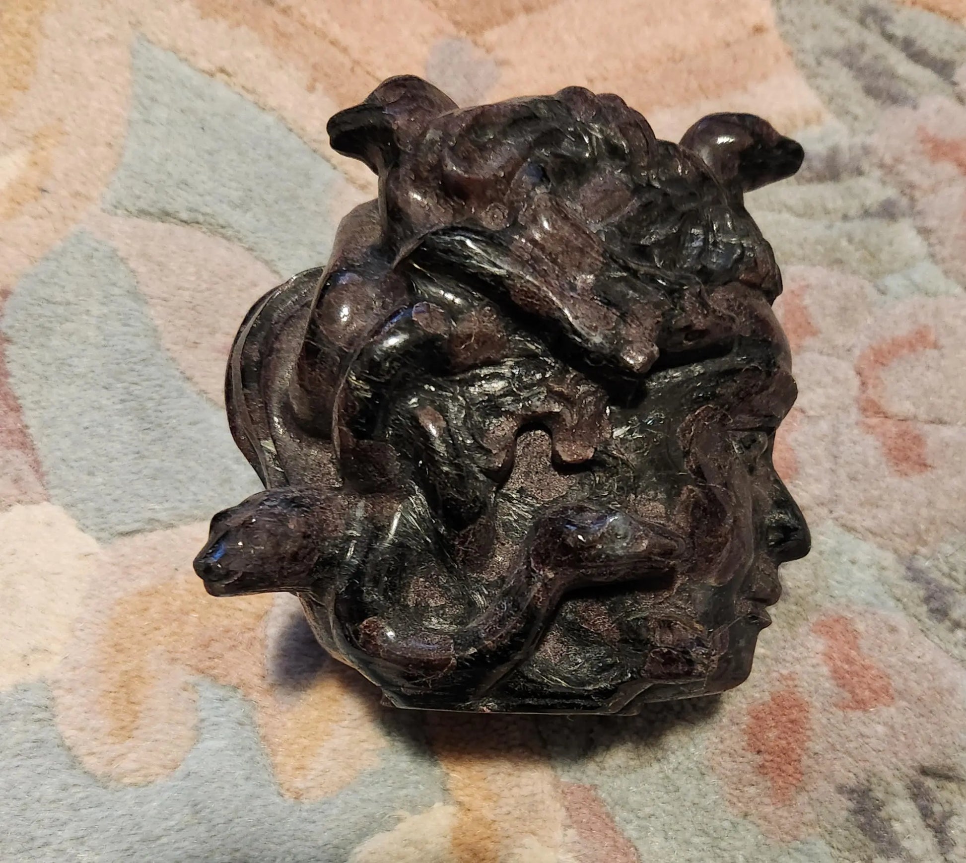 Large Medusa Head Garnet / Astrophyllite Etsy
