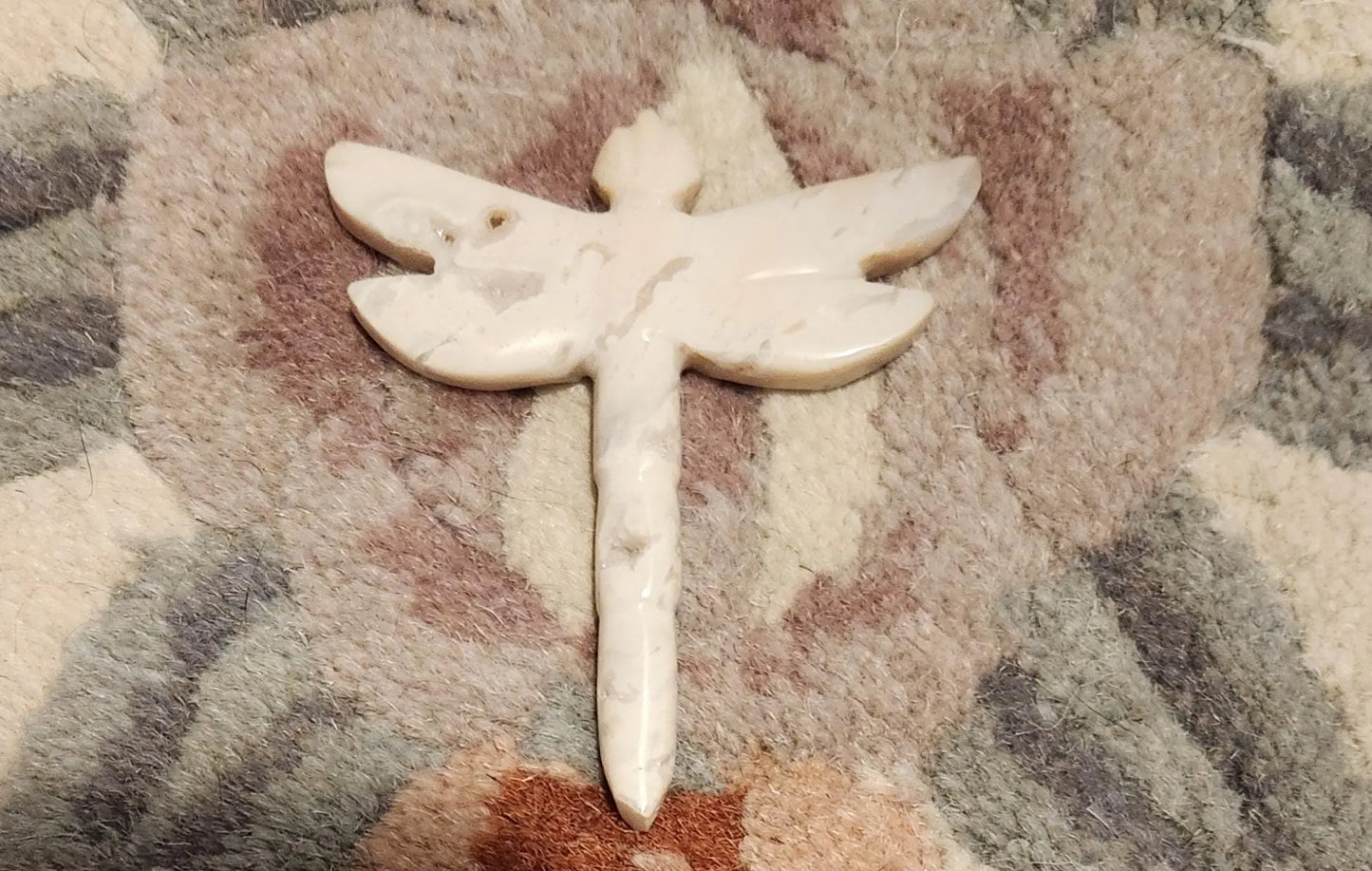 White Dendritic Agate Crystal with Druzy Dragonflies Etsy