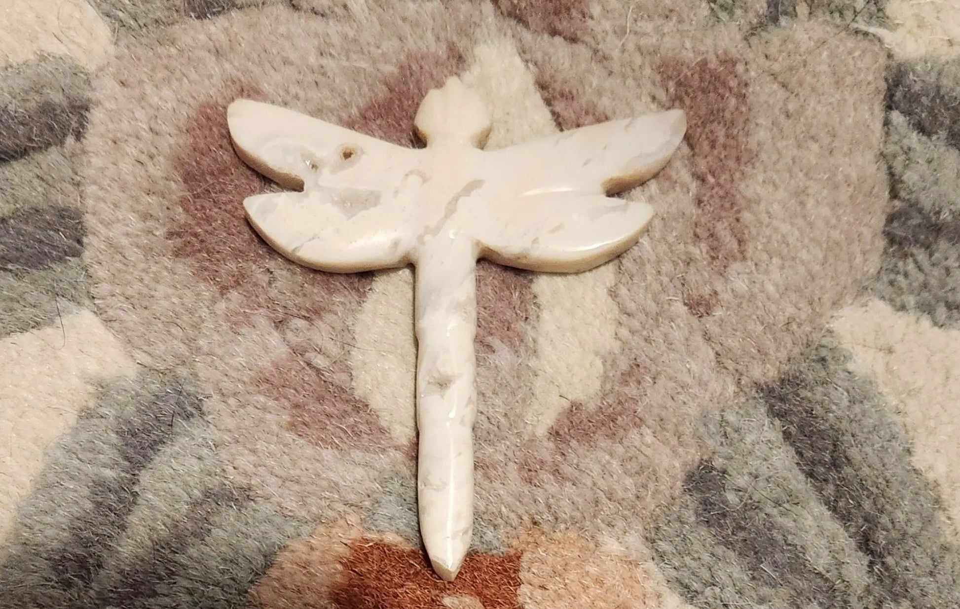 White Dendritic Agate Crystal with Druzy Dragonflies Etsy
