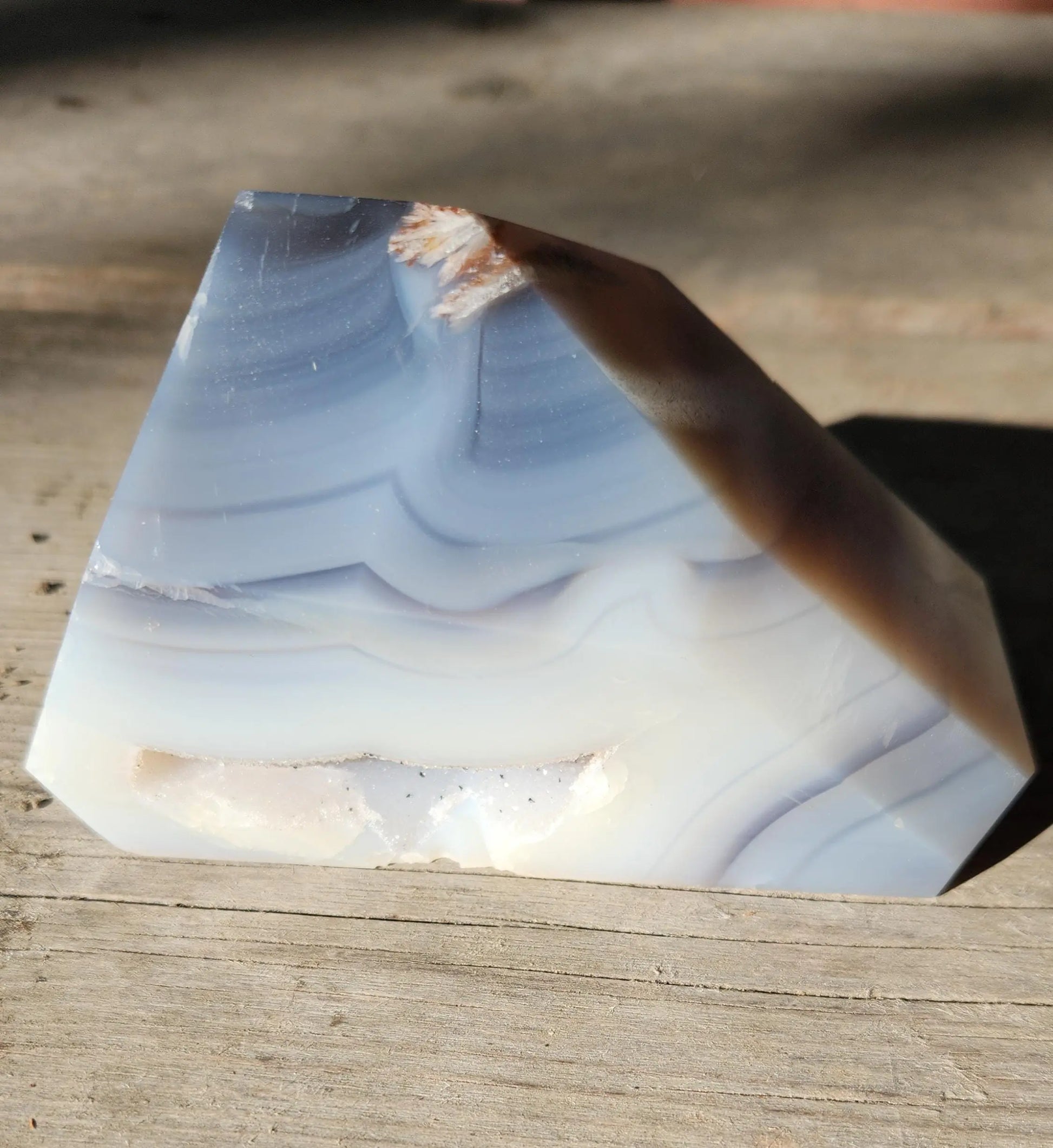 Beautiful Blue Druzy Agate Freeform, Druzy Agate Freeform, Blue Druzy, Blue Druzy Agate, 4.7" Wide, Home Decor, Etsy