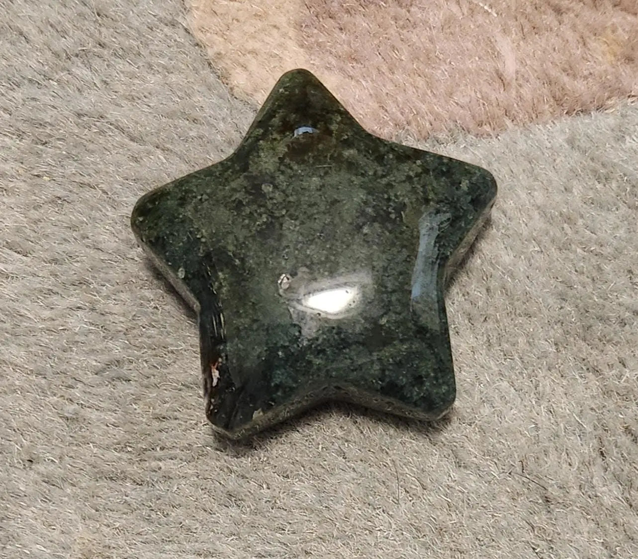 Moss Agate Stars, Crystal Collection, Emotional Health, Stress Relief, Reiki, Emotional Balance, Alter Decor, Alter, Crystal Shop, Imbolic Etsy