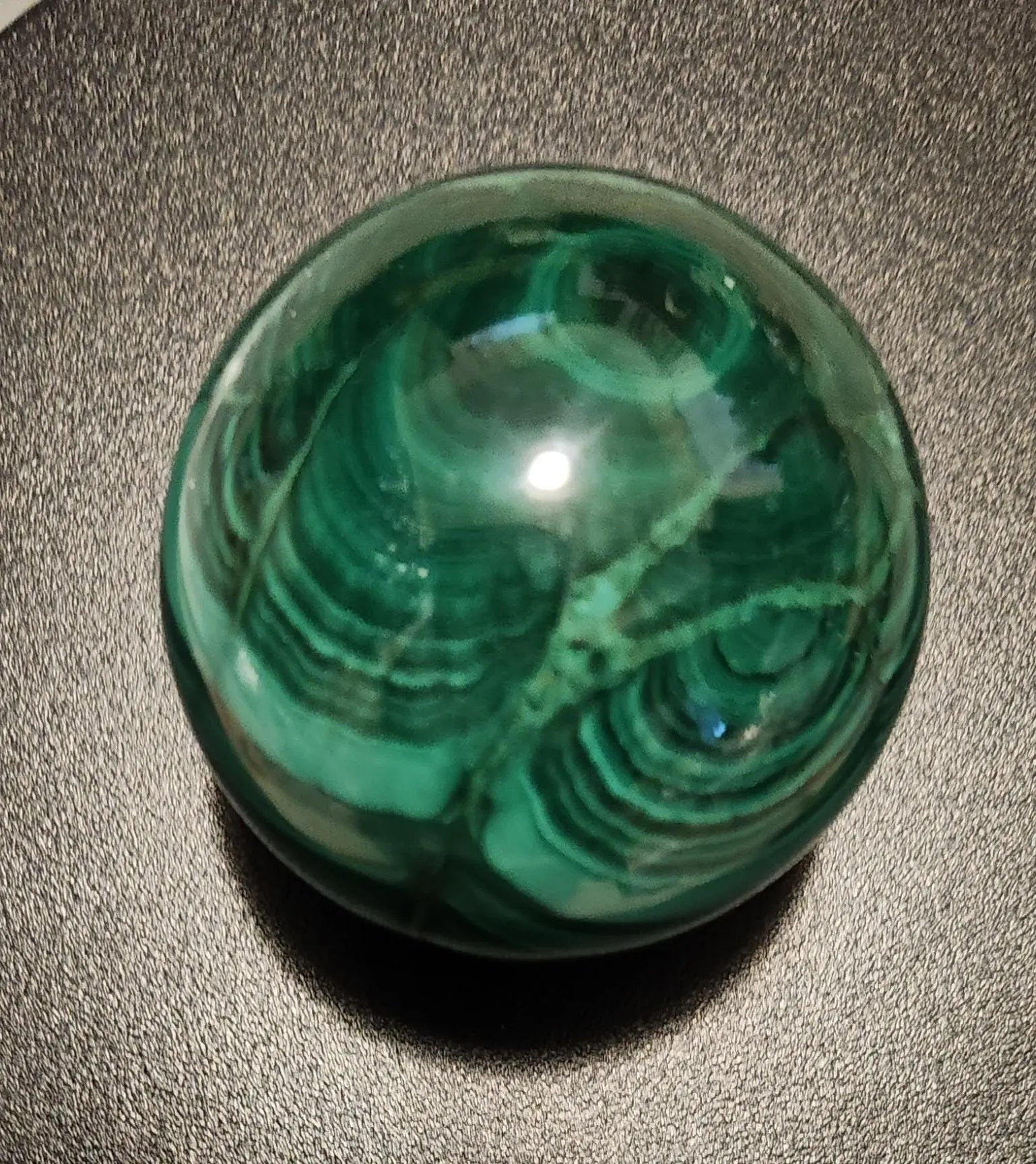 Malachite Sphere Etsy