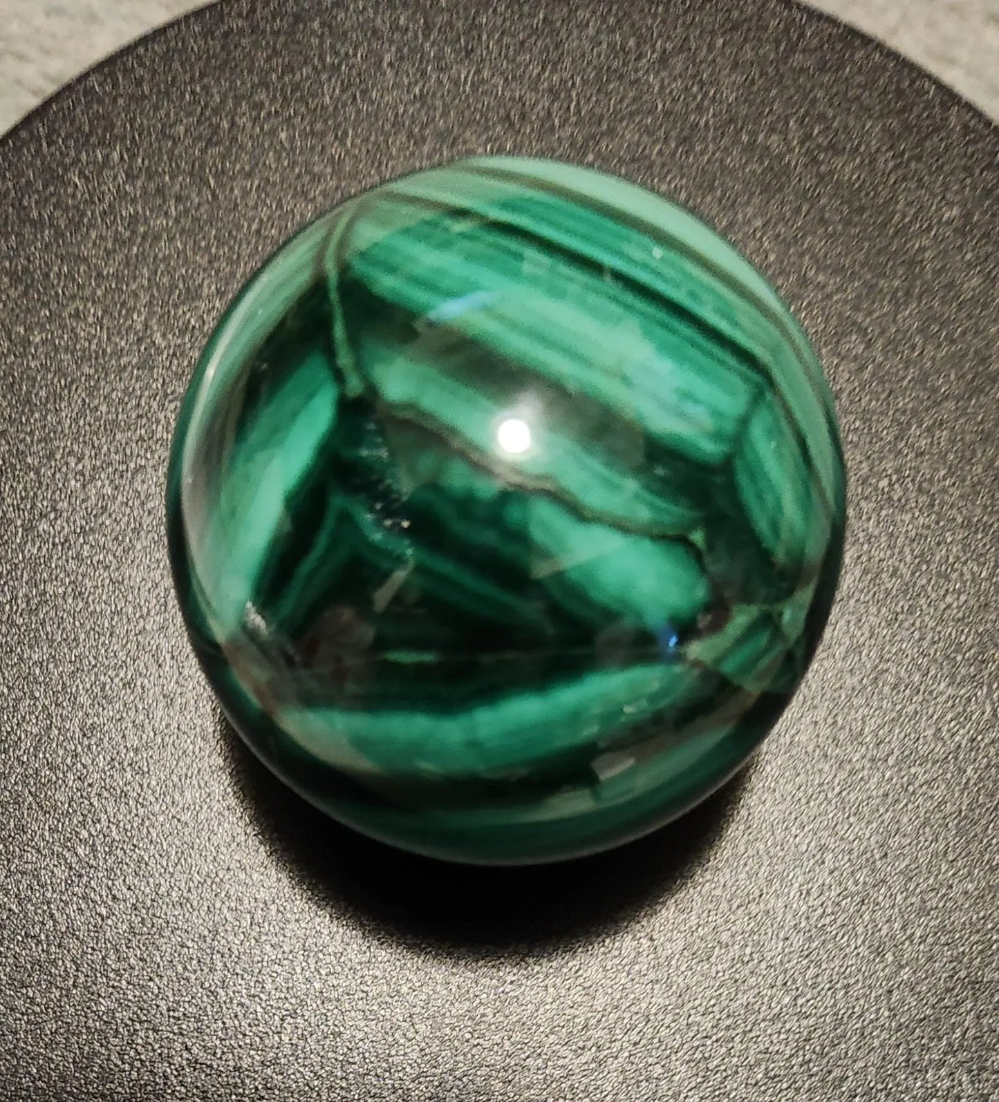 Malachite Sphere Etsy