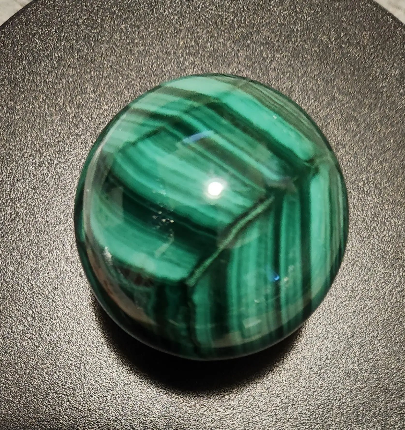 Malachite Sphere Etsy