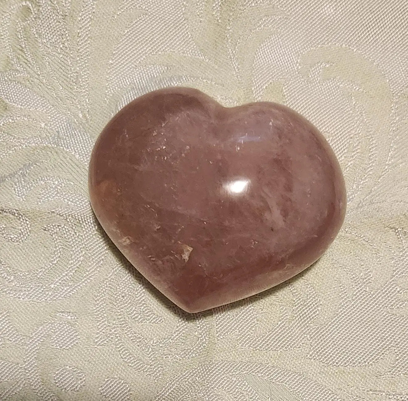 Rose Quartz Hearts, Perfect Valentines Gift, Lasts Forever, Pretty Pink Hearts, Hyaline Quartz Etsy