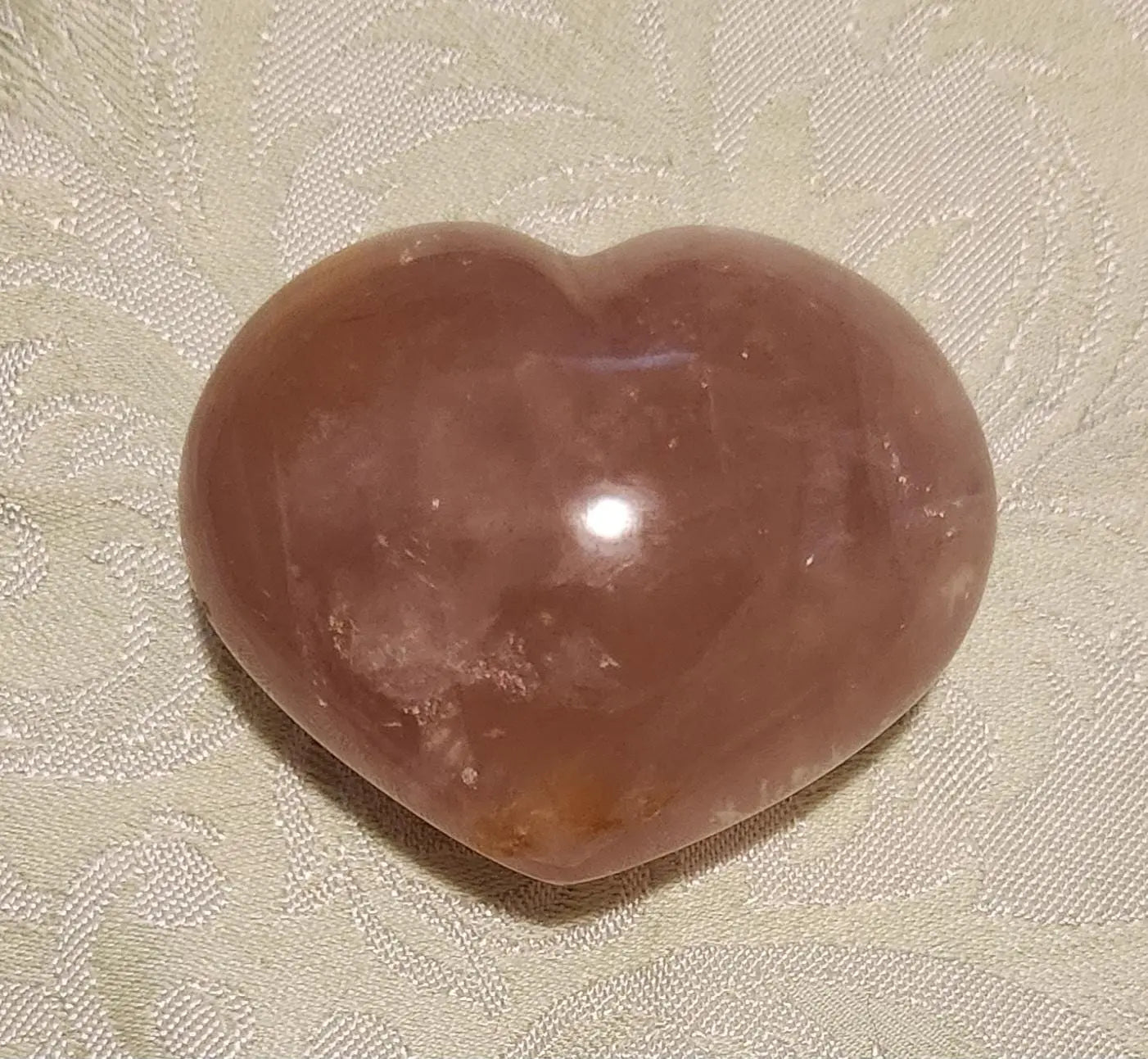 Rose Quartz Hearts, Perfect Valentines Gift, Lasts Forever, Pretty Pink Hearts, Hyaline Quartz Etsy