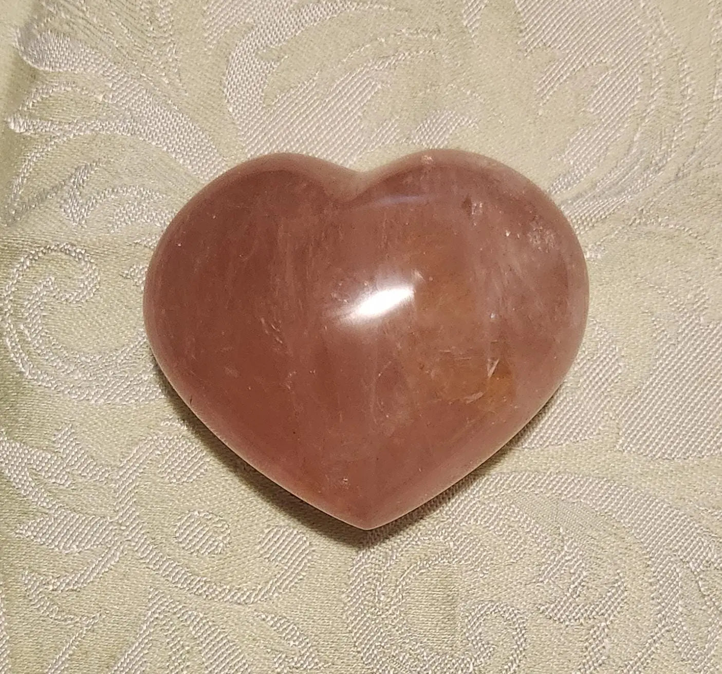 Rose Quartz Hearts, Perfect Valentines Gift, Lasts Forever, Pretty Pink Hearts, Hyaline Quartz Etsy