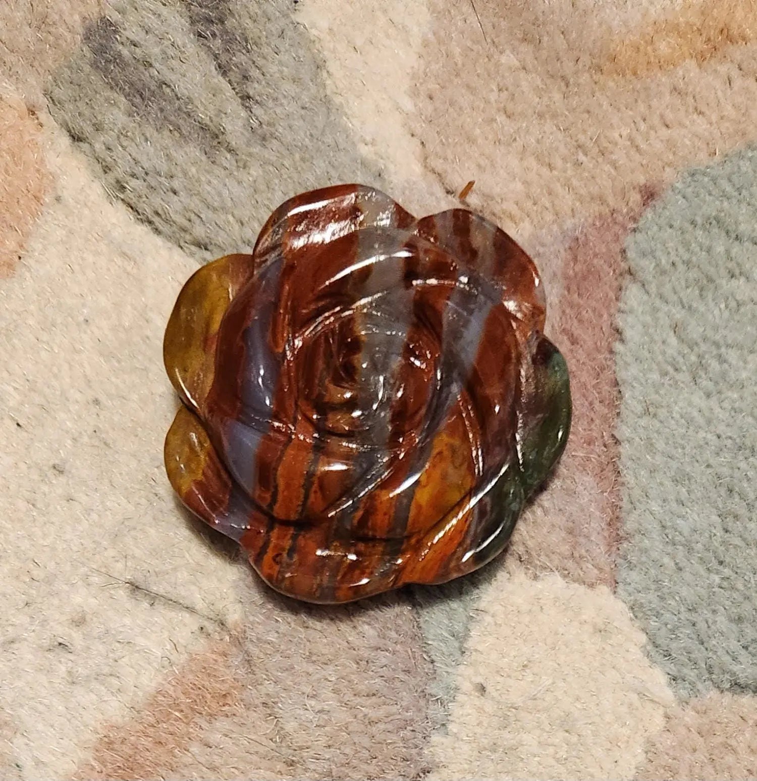 Carved Crystal Rose, Carved Flat Roses, Carved Ocean Jasper Rose, Carved Fluorite Rose, Lepidolite Rose, Moss Agate Rose Etsy