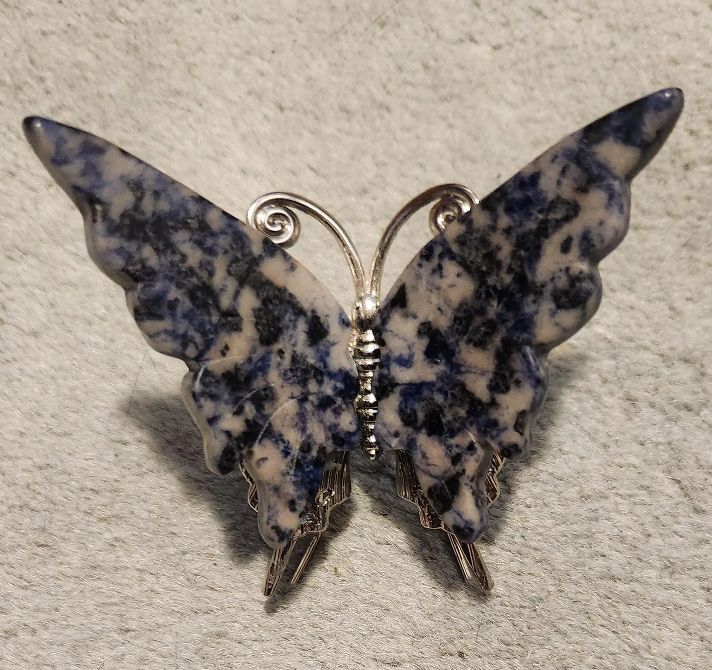 Carved Crystal Butterfly, Etsy