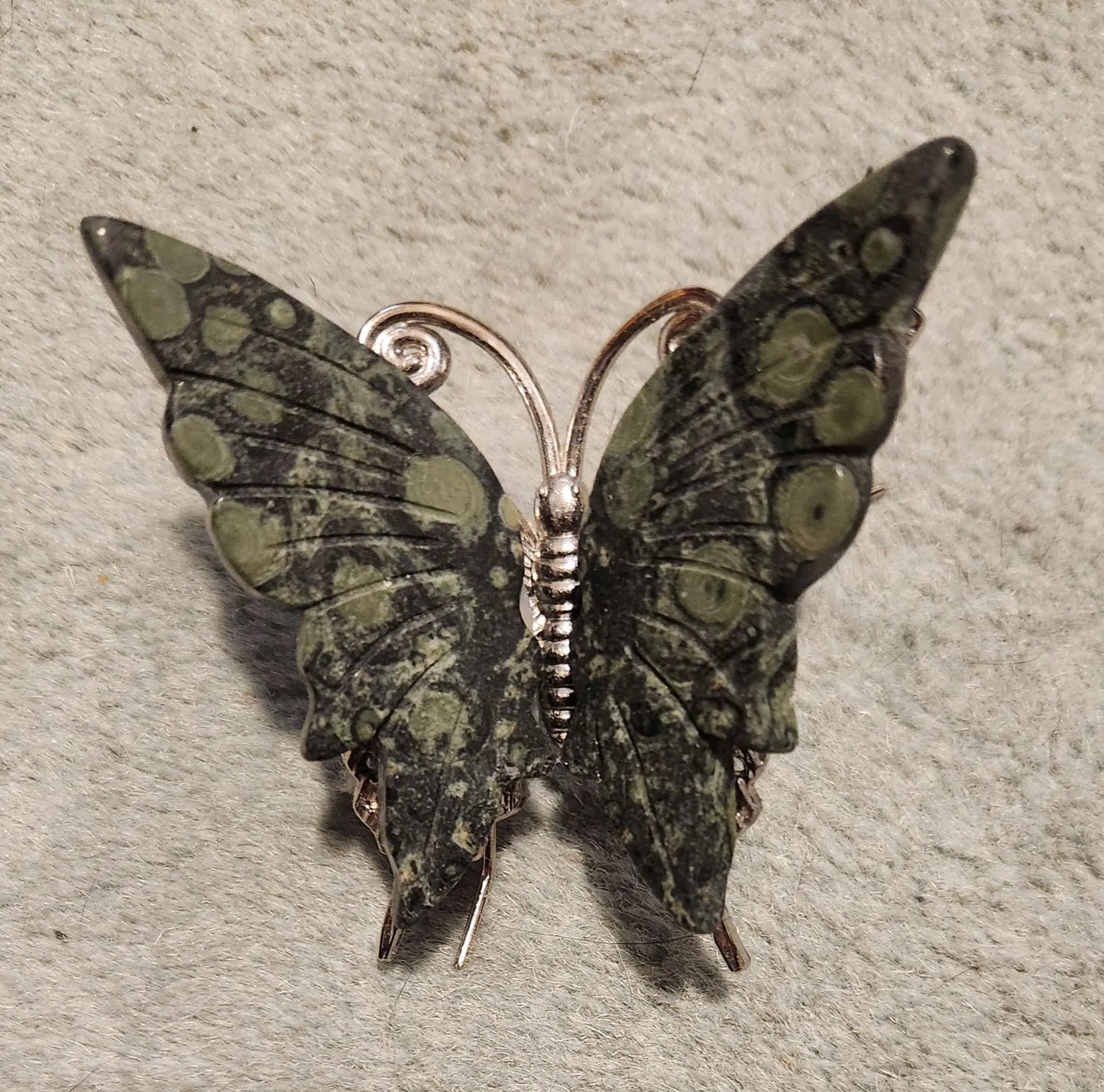Carved Crystal Butterfly, Etsy