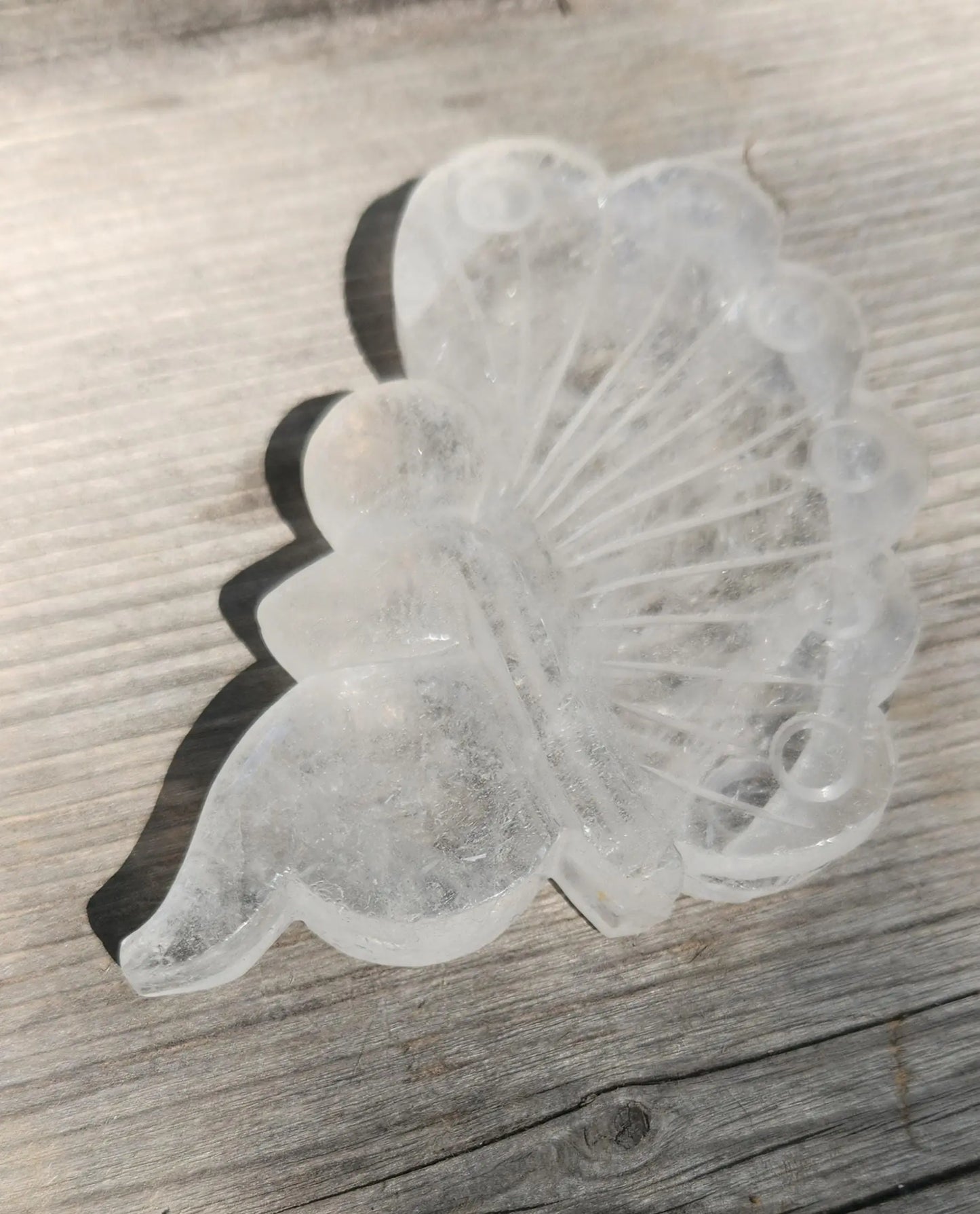 Carved Clear Quartz Fairy Etsy