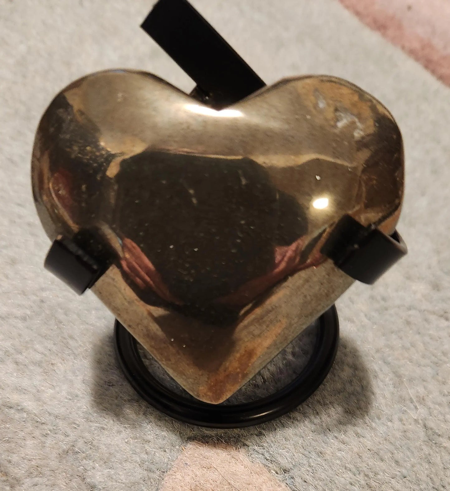 Pyrite Hearts, Beautiful Fools Gold, Carved Hearts, 2.5" wide and 5.5-6.6OZ, Protection Stone,Iron Sulfide Mineral with a Metallic Luster Etsy