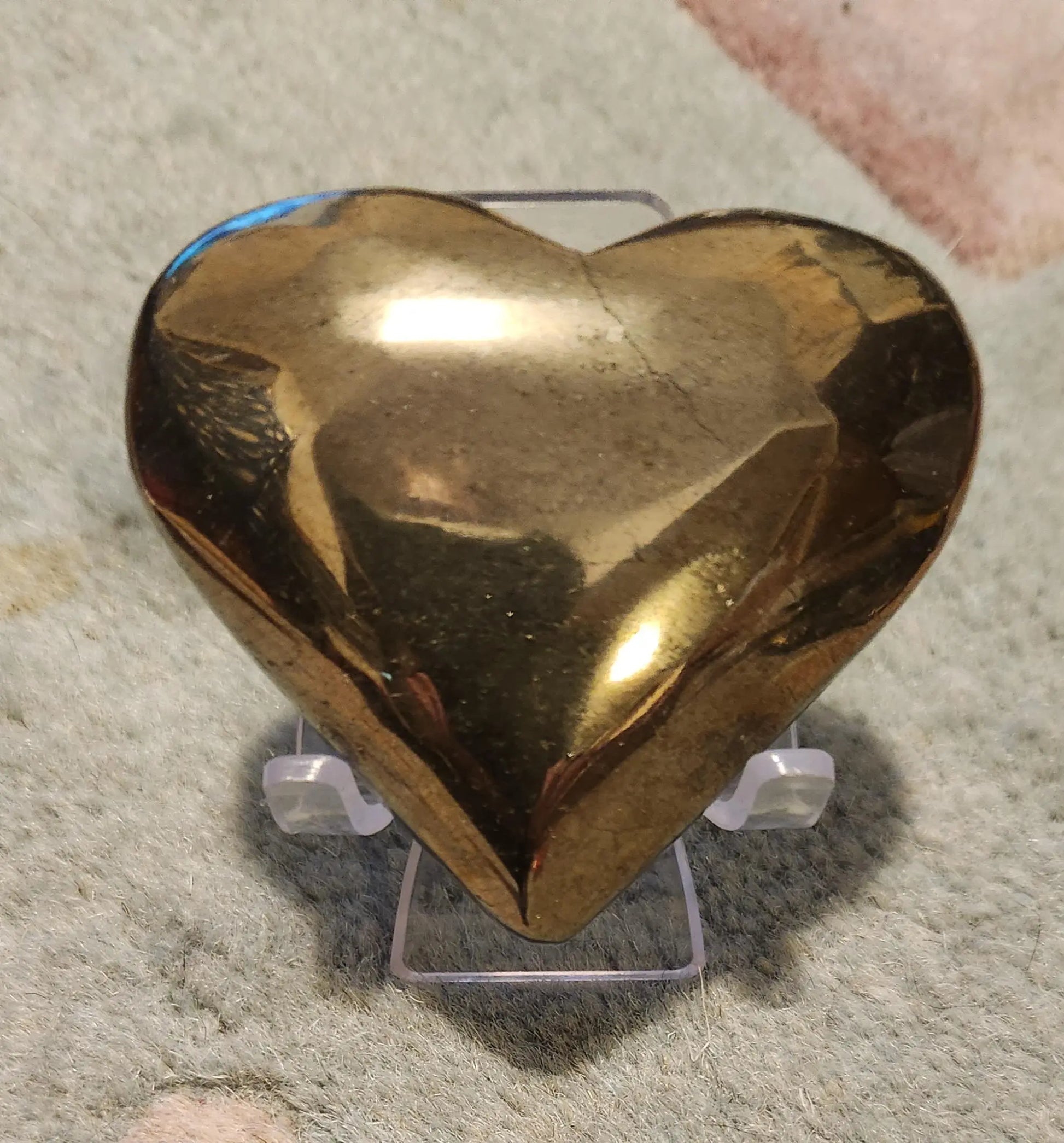 Pyrite Hearts, Beautiful Fools Gold, Carved Hearts, 2.5" wide and 5.5-6.6OZ, Protection Stone,Iron Sulfide Mineral with a Metallic Luster Etsy