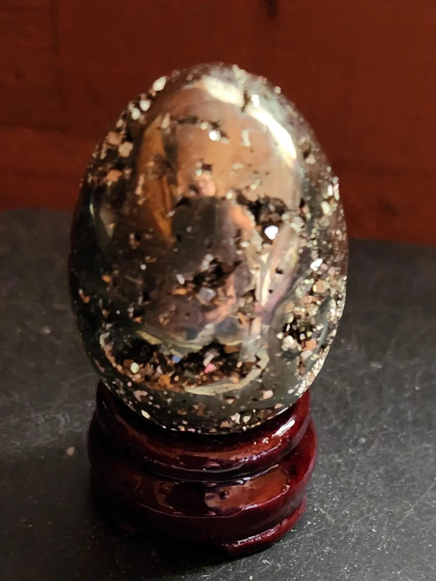 Pyrite Eggs, Shiny Gold Pyrite Eggs Etsy