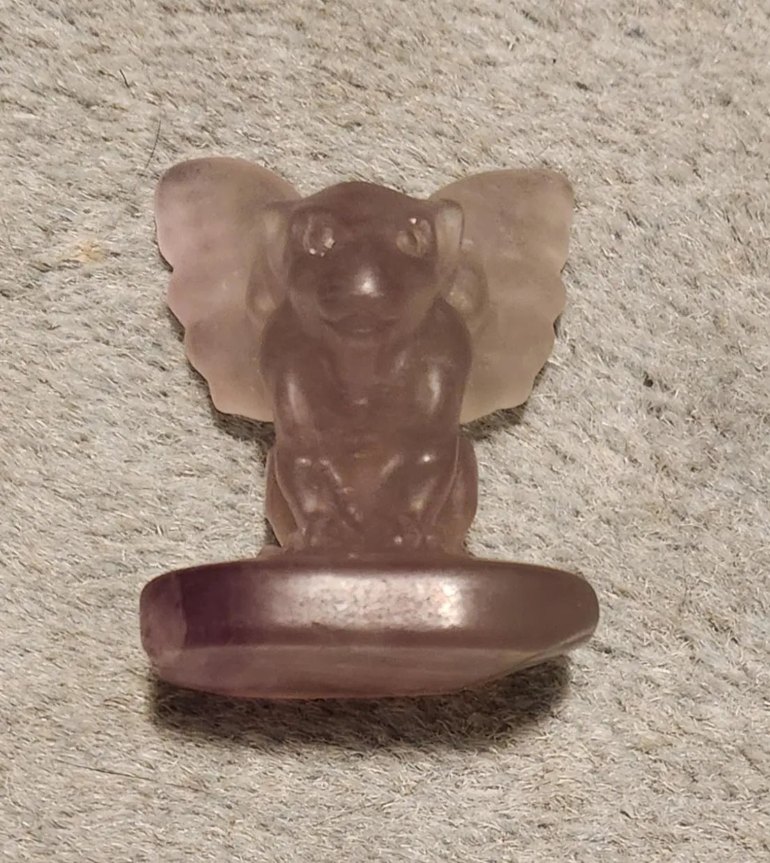 Carved Crystal Gargoyle Etsy