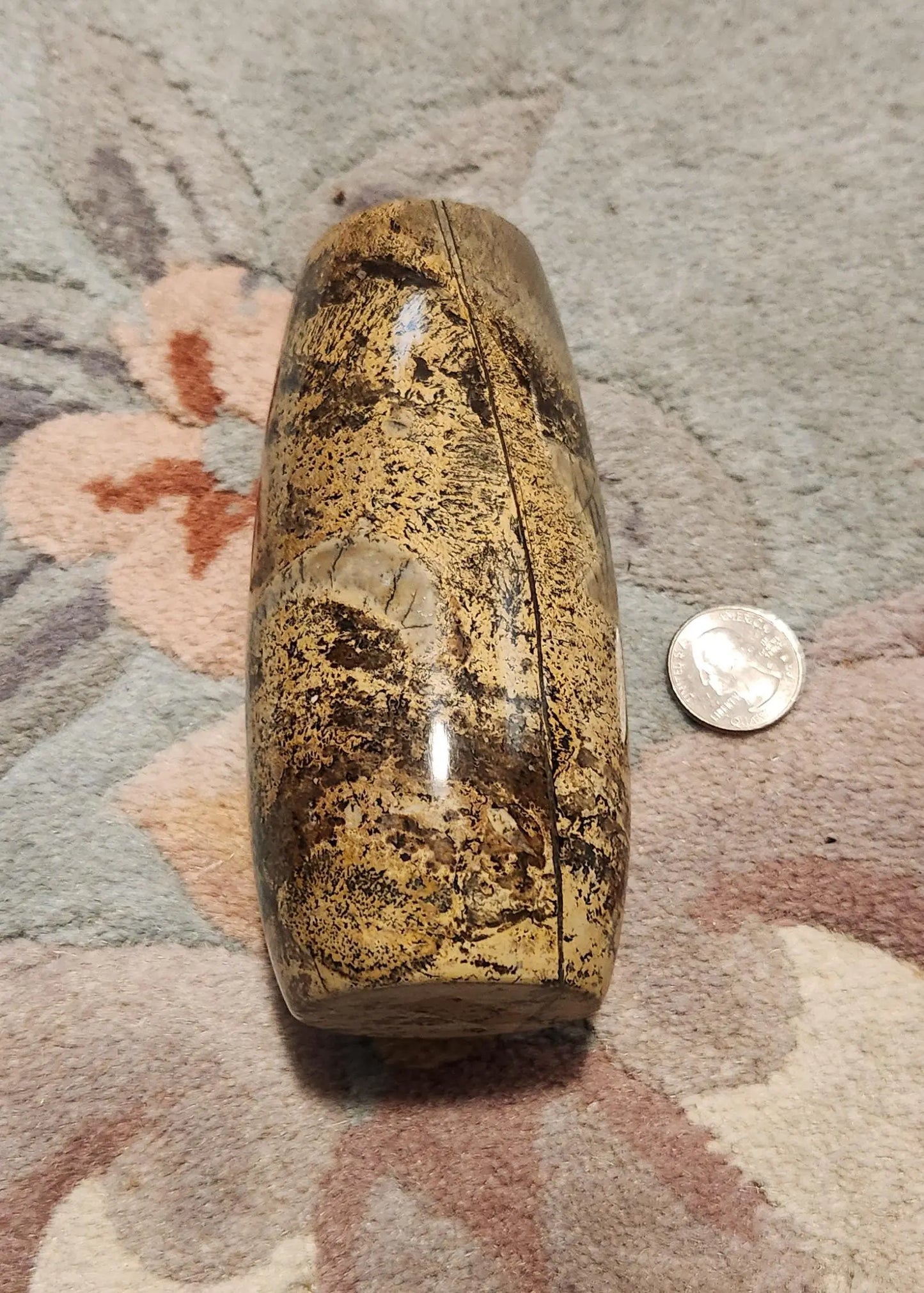 Landscape Jasper Vase: Natural Stone Home Decor, Grounding Gift Etsy