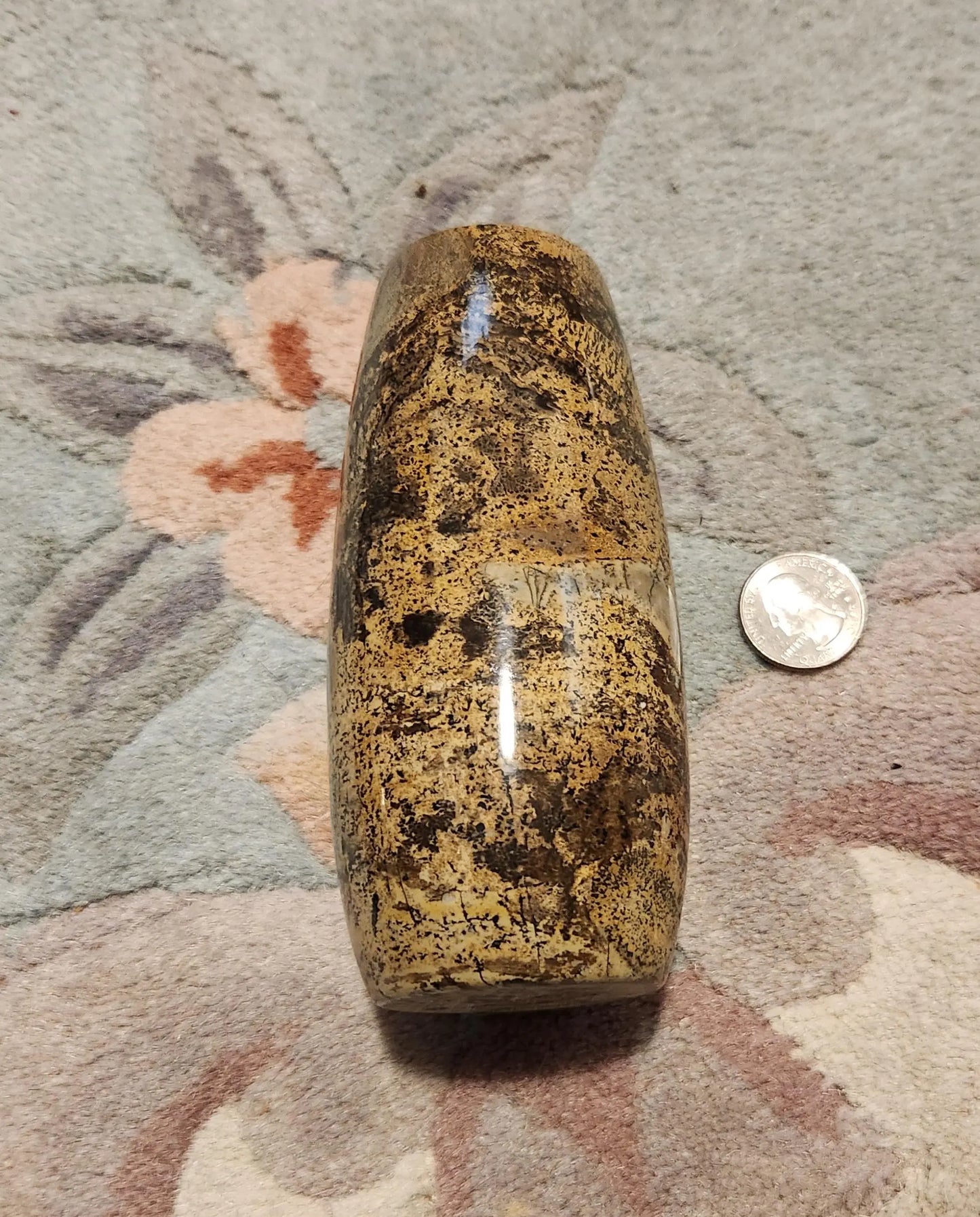 Landscape Jasper Vase: Natural Stone Home Decor, Grounding Gift Etsy