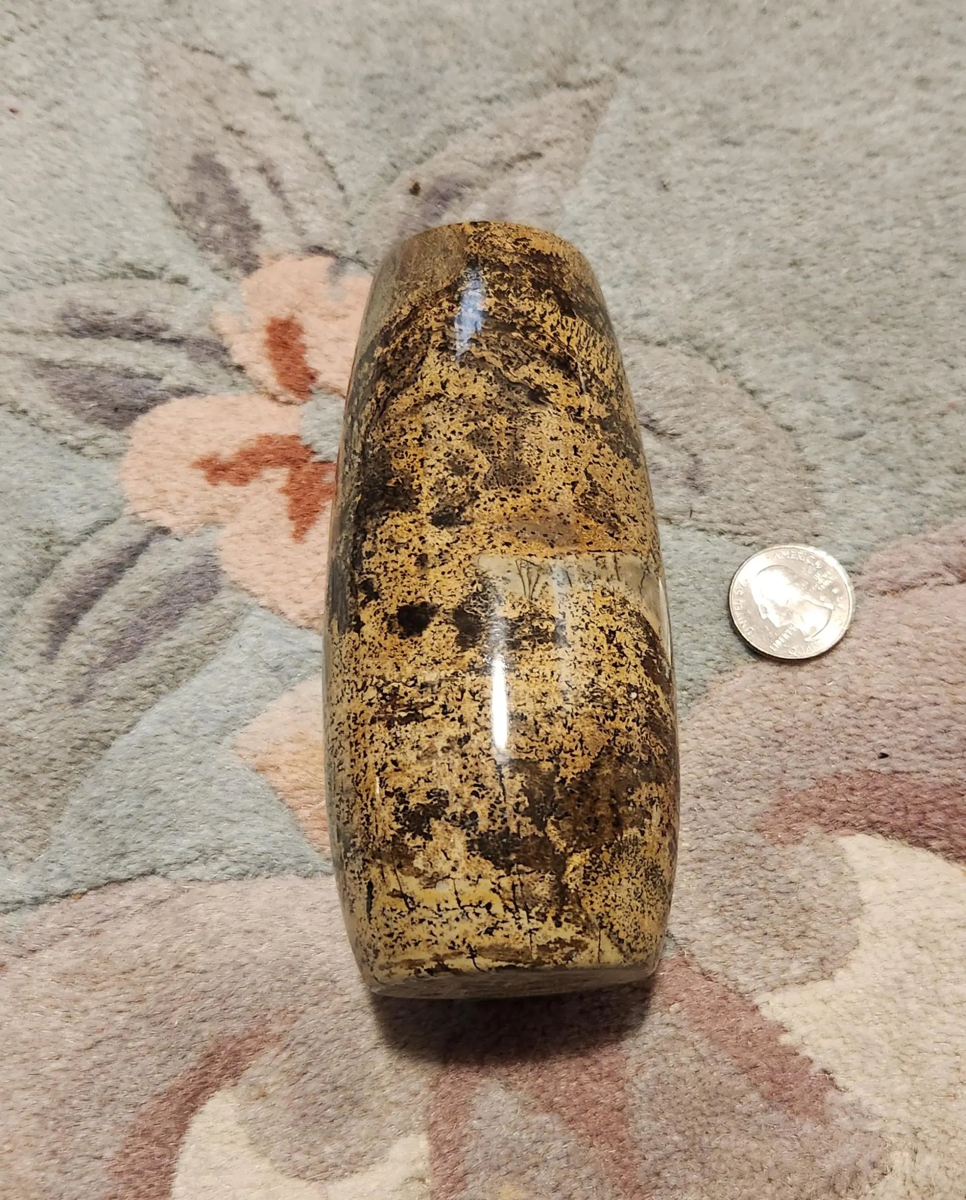 Landscape Jasper Vase: Natural Stone Home Decor, Grounding Gift Etsy