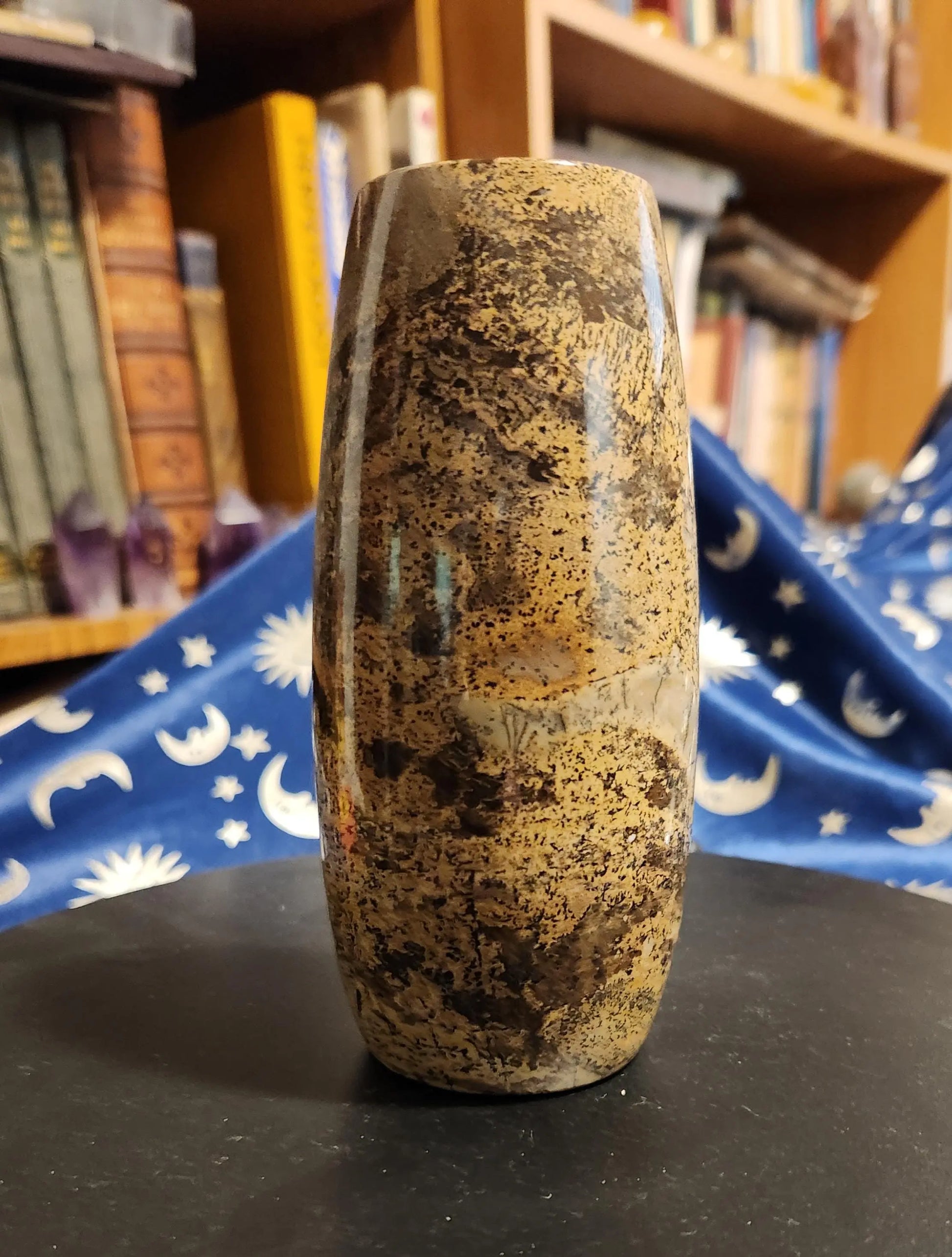Landscape Jasper Vase: Natural Stone Home Decor, Grounding Gift Etsy