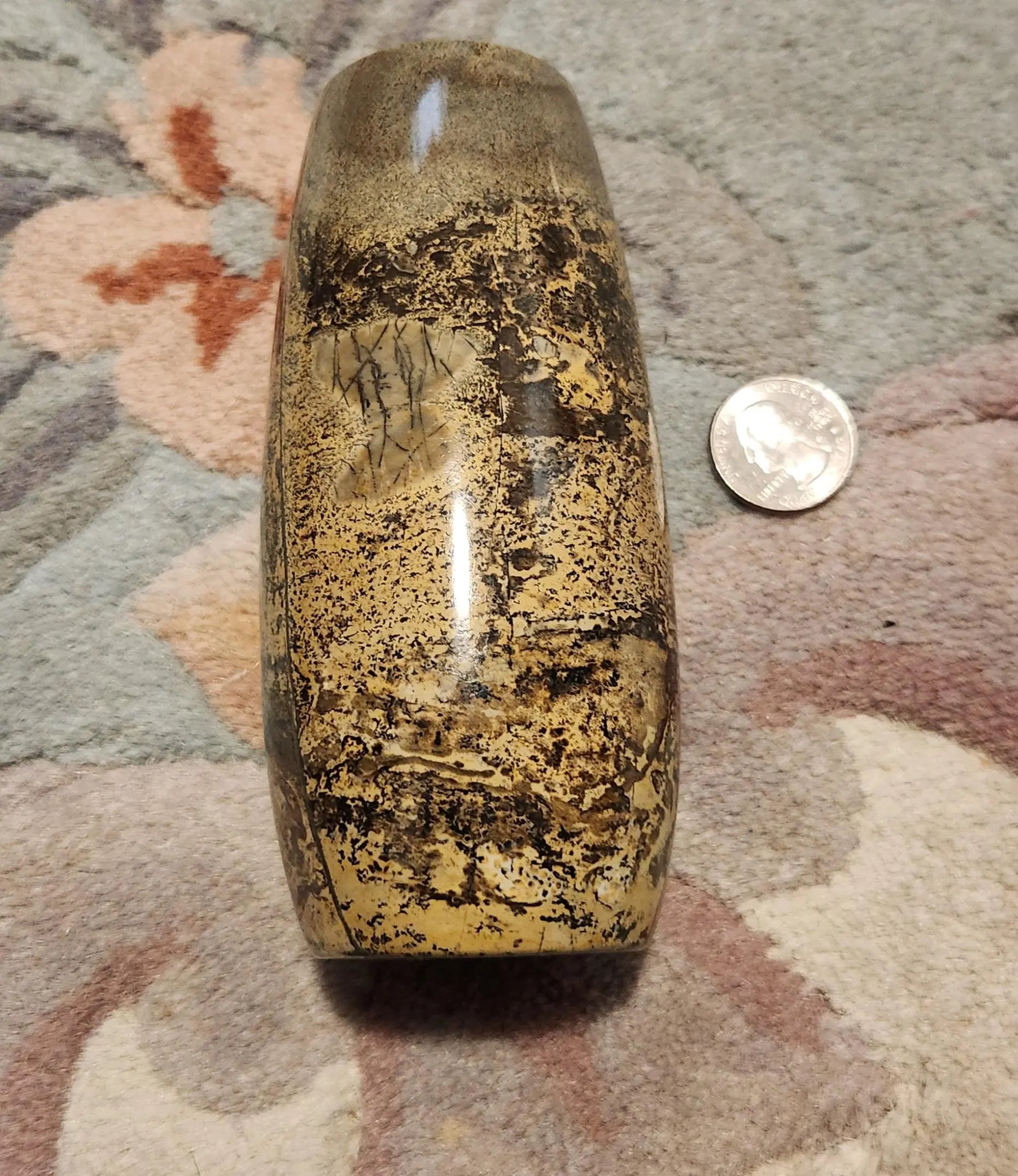 Landscape Jasper Vase: Natural Stone Home Decor, Grounding Gift Etsy