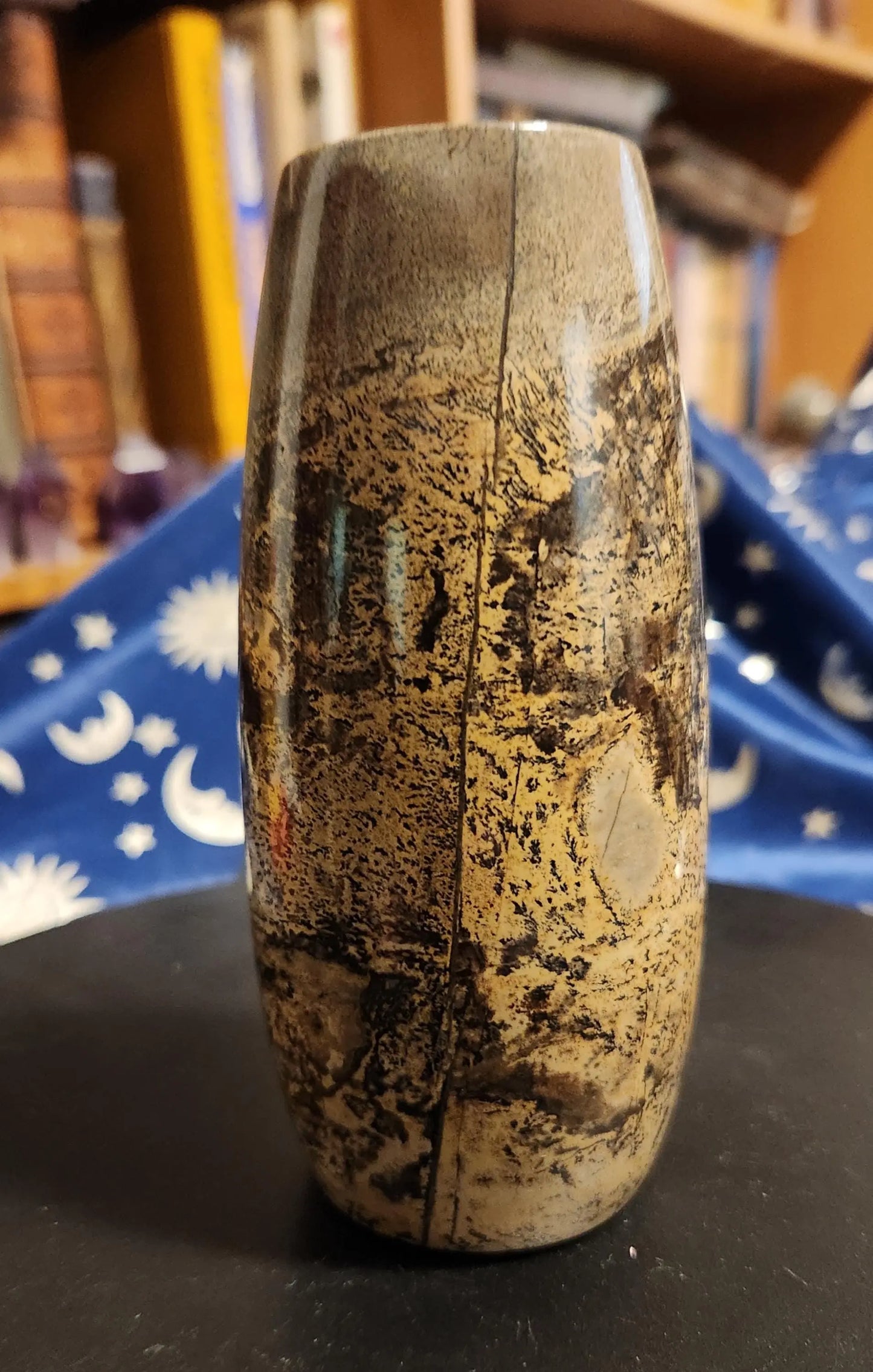 Landscape Jasper Vase: Natural Stone Home Decor, Grounding Gift Etsy