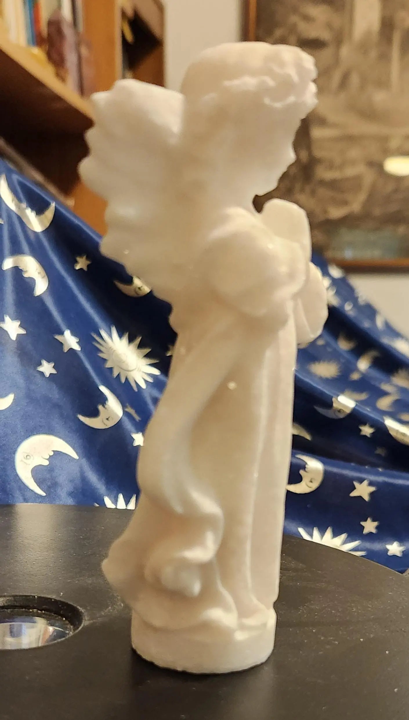 White Jade Carved Baby Angel with Wings. Glittering Snowflake Ice Jade, Purity, Serenity, and Peaceful Relationships Etsy
