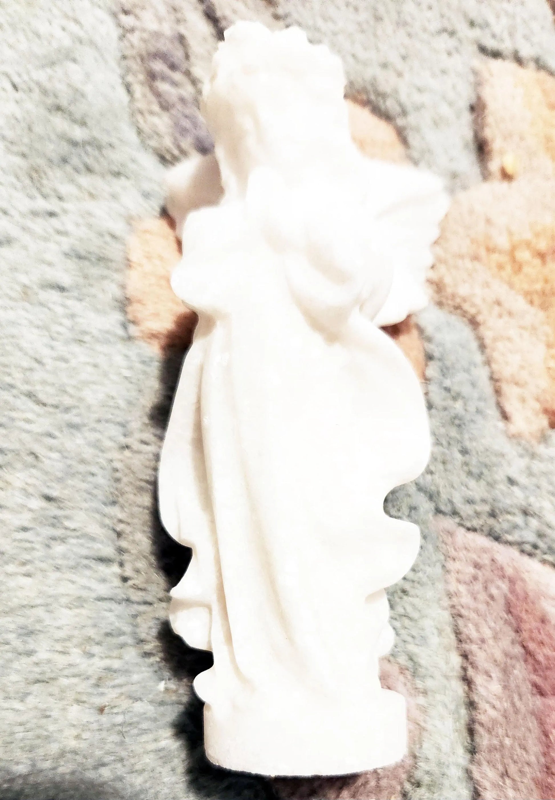 White Jade Carved Baby Angel with Wings. Glittering Snowflake Ice Jade, Purity, Serenity, and Peaceful Relationships Etsy