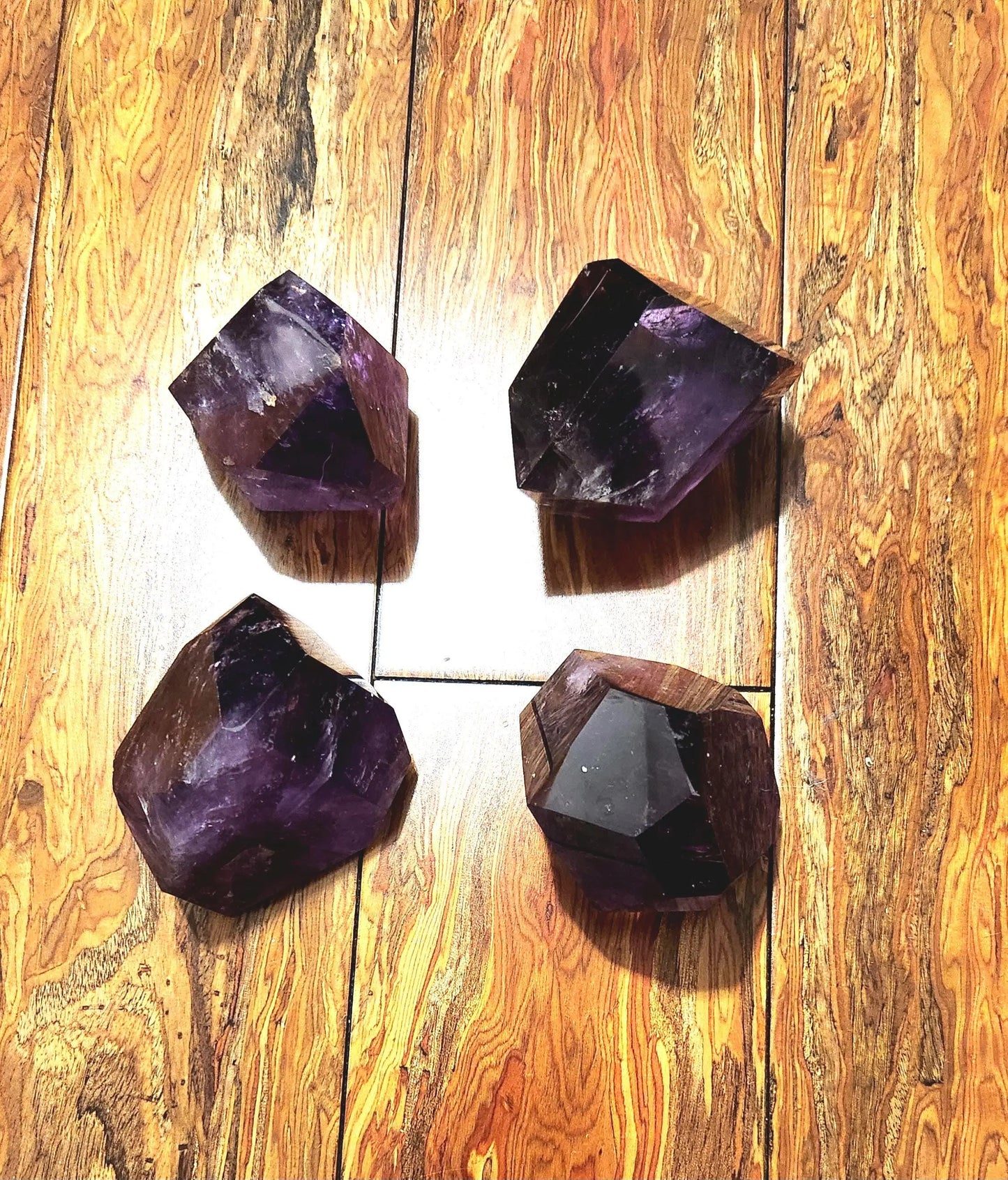Deep Purple Amethyst Freeform Chunks, Crystal Collection, Stress and Anxiety Relief Etsy