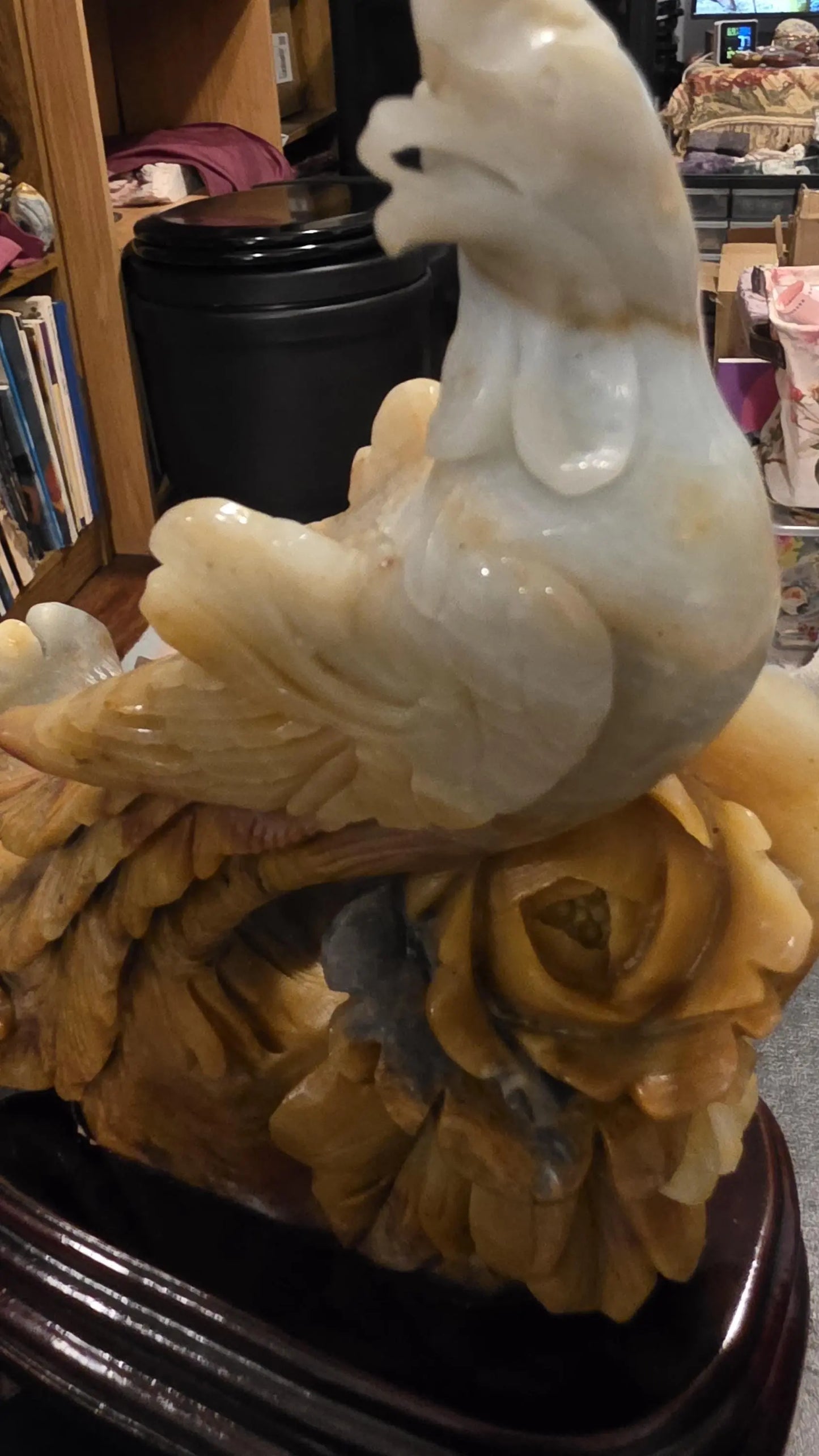 Stone Phoenix Carved Statue, Caribbean Calcite, Rebirth, Renew,Mythical Creature Etsy
