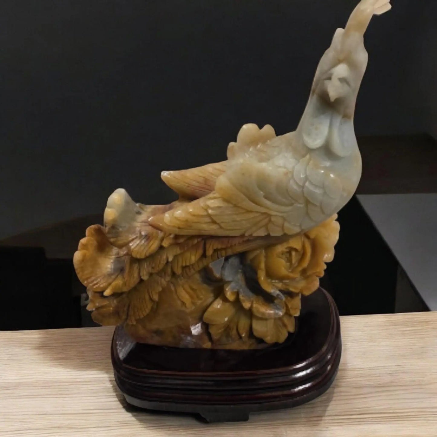 Stone Phoenix Carved Statue, Caribbean Calcite, Rebirth, Renew,Mythical Creature Etsy