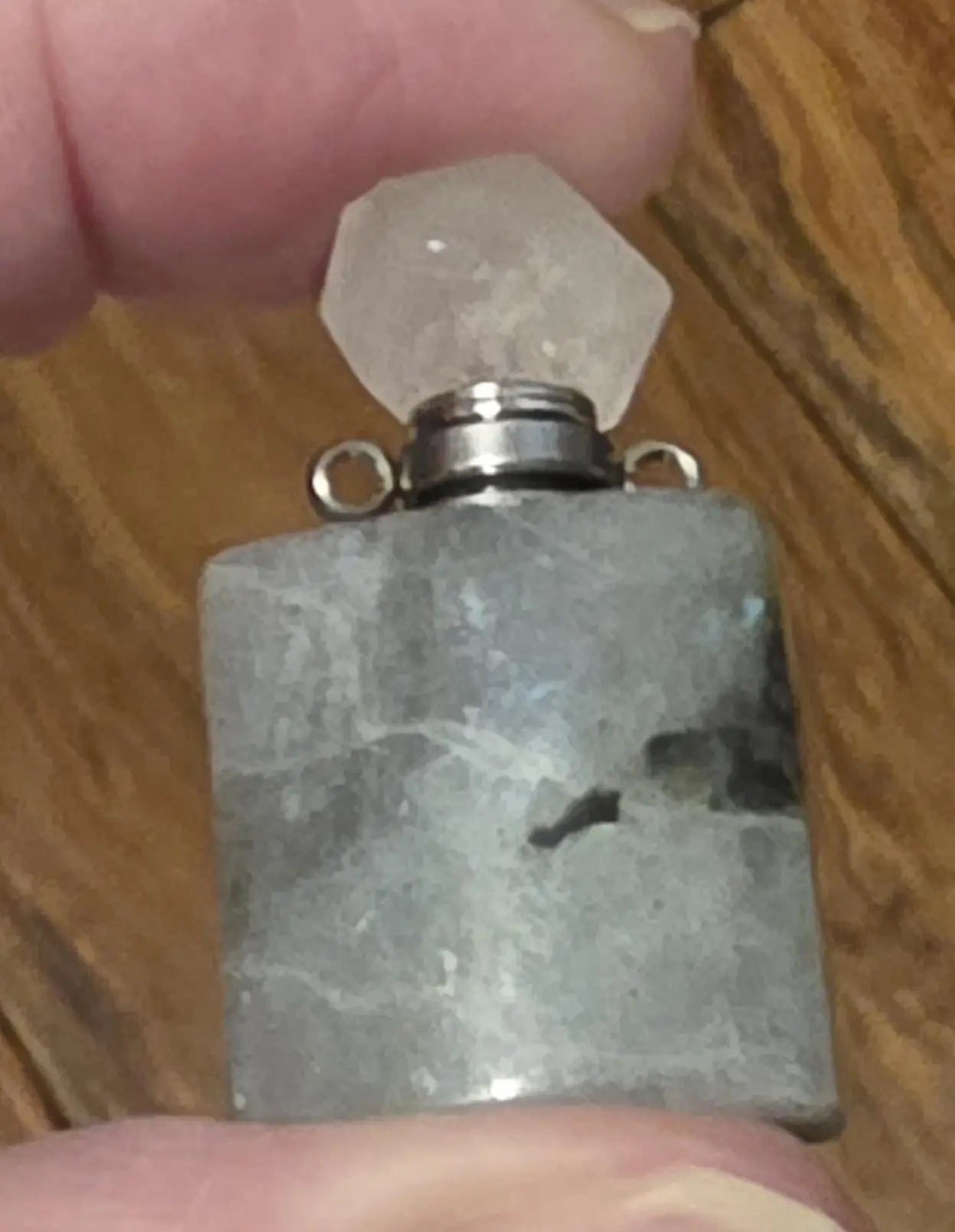 Semi-Precious Stone, Perfume Oil Bottles, Carved Crystal  Bottles, Tiny Crystal Container Etsy