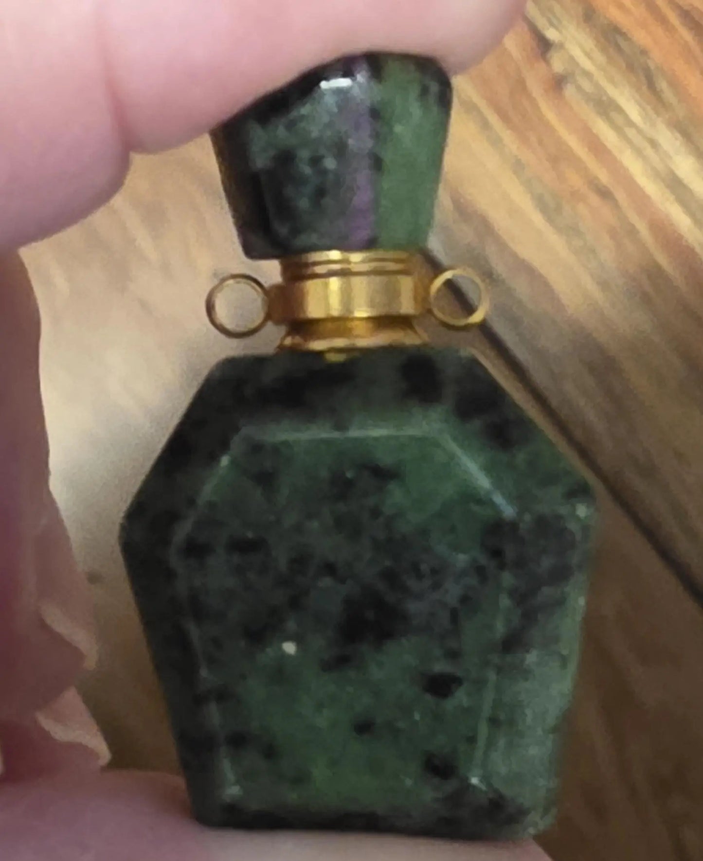 Semi-Precious Stone, Perfume Oil Bottles, Carved Crystal  Bottles, Tiny Crystal Container Etsy