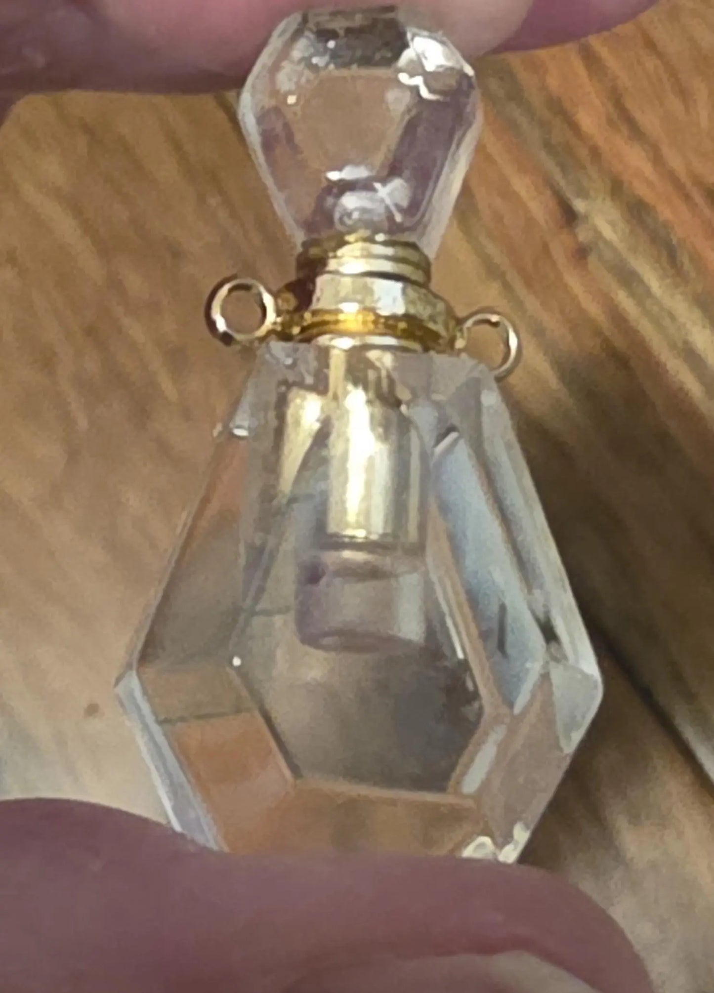 Semi-Precious Stone, Perfume Oil Bottles, Carved Crystal  Bottles, Tiny Crystal Container Etsy