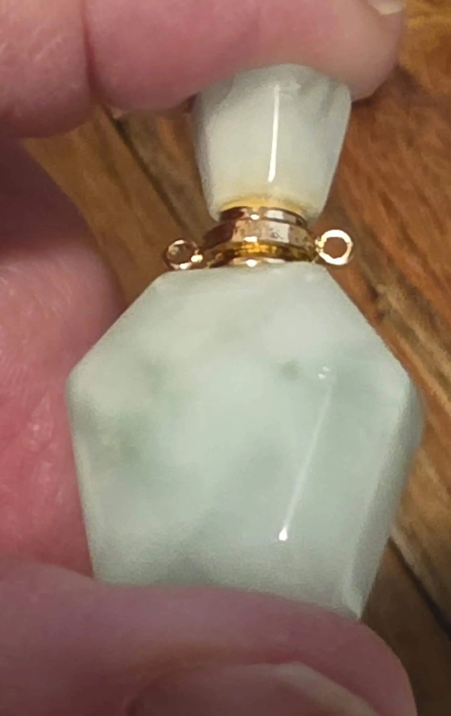 Semi-Precious Stone, Perfume Oil Bottles, Carved Crystal  Bottles, Tiny Crystal Container Etsy