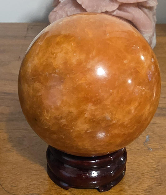 Sunstone Sphere with Stand